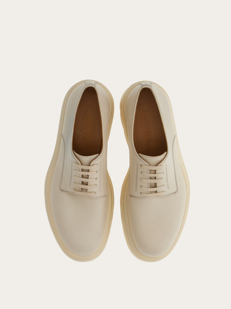 Chunky lace up derby shoe 2