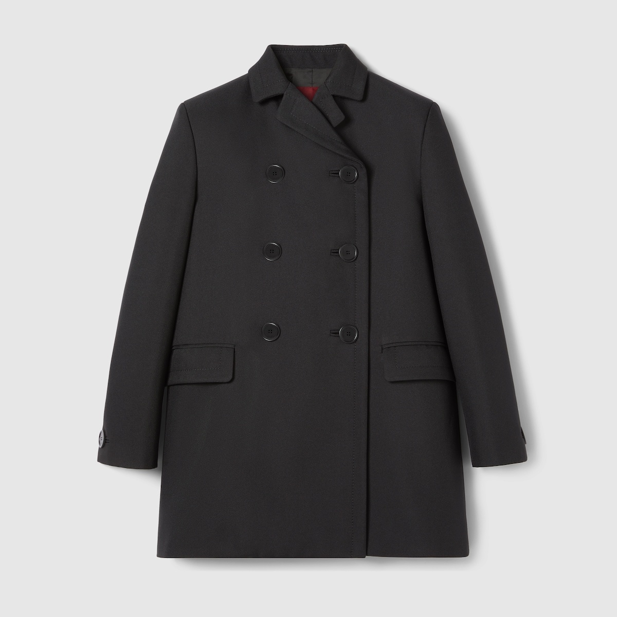 Fine drill jacket with martingale - 1