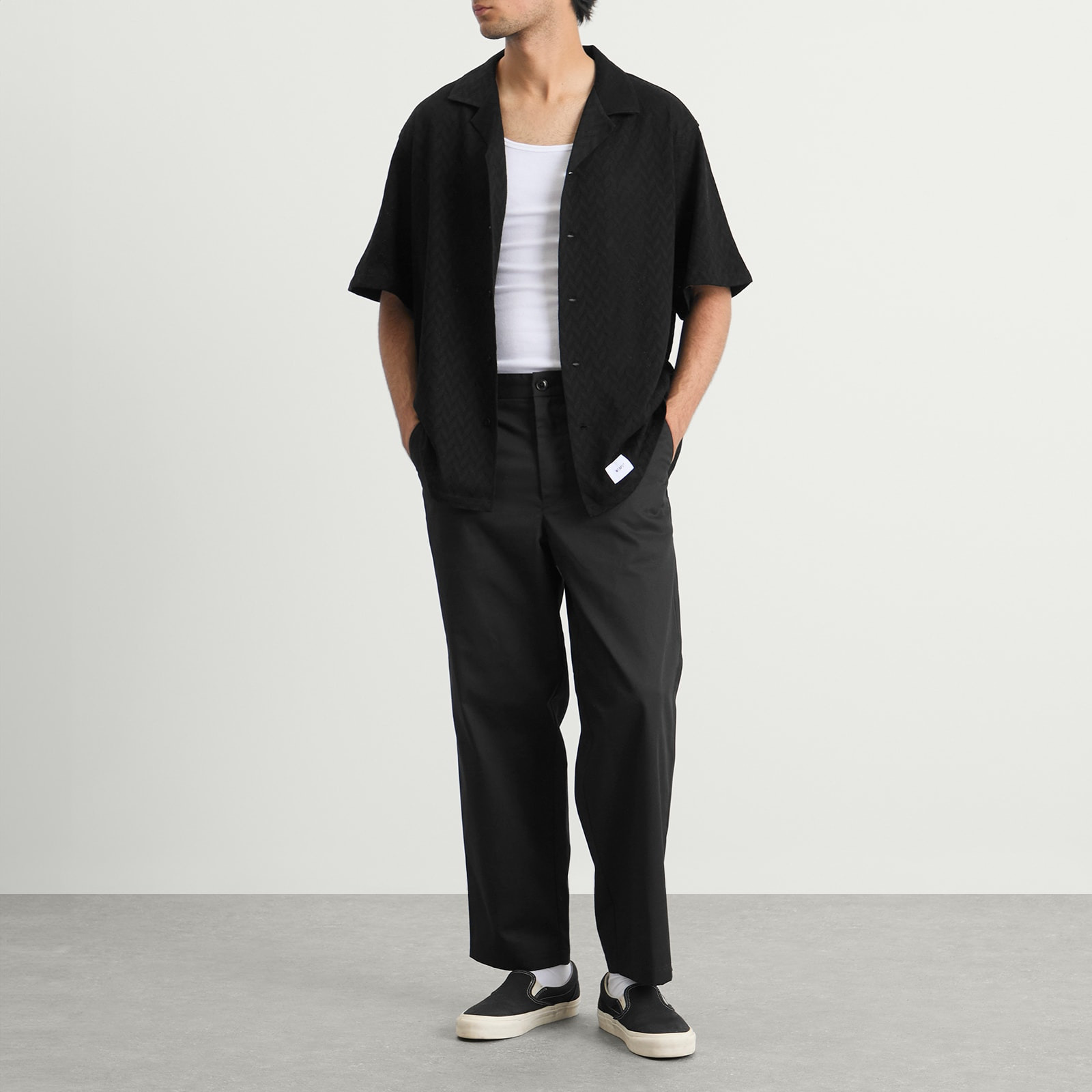 WTAPS Herringbone Textile Vacation Shirt - 4
