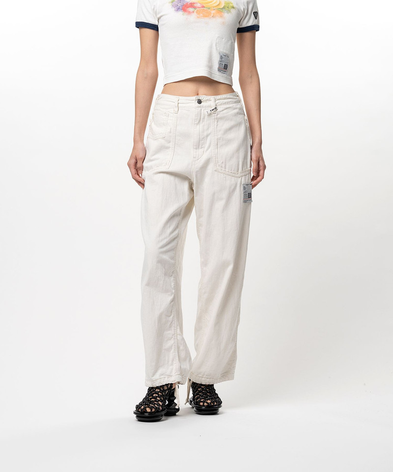 Maison MIHARAYASUHIRO Cut-Out Pocket Denim Pants outlook