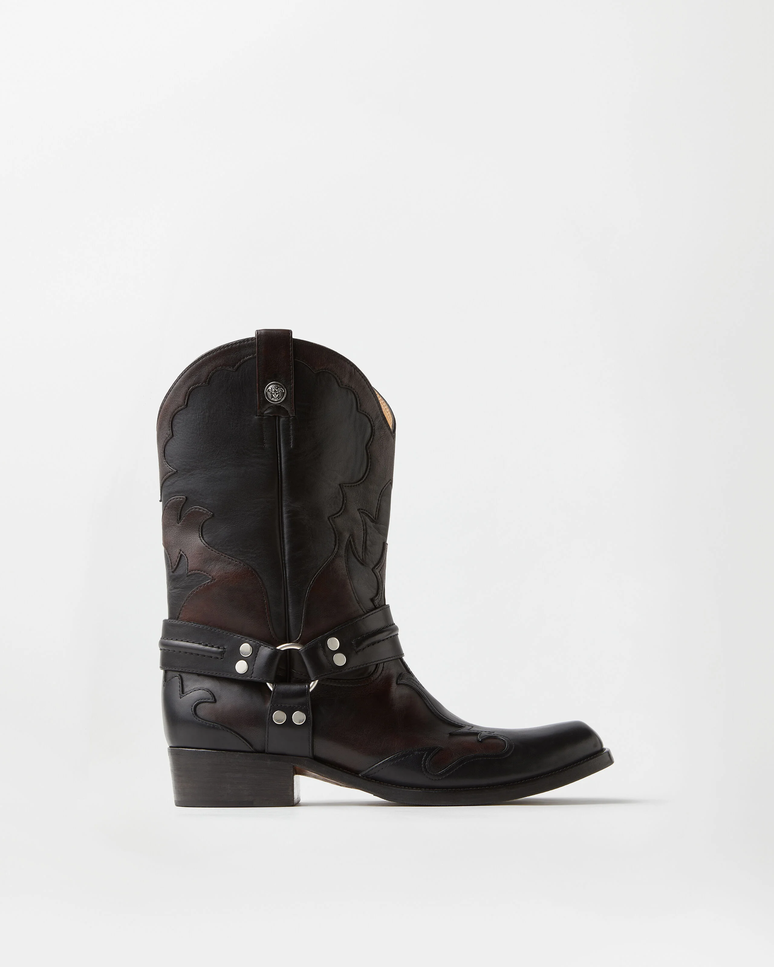Sylvester Leather Western Boots - 1