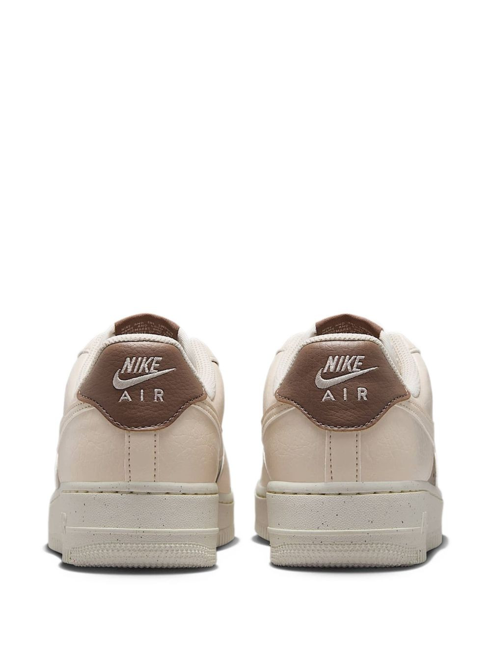 perforated-swoosh trainers - 3