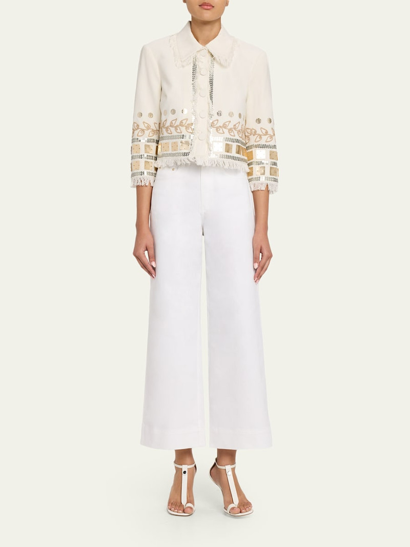Cinq à Sept Nadia Embellished Jacket outlook