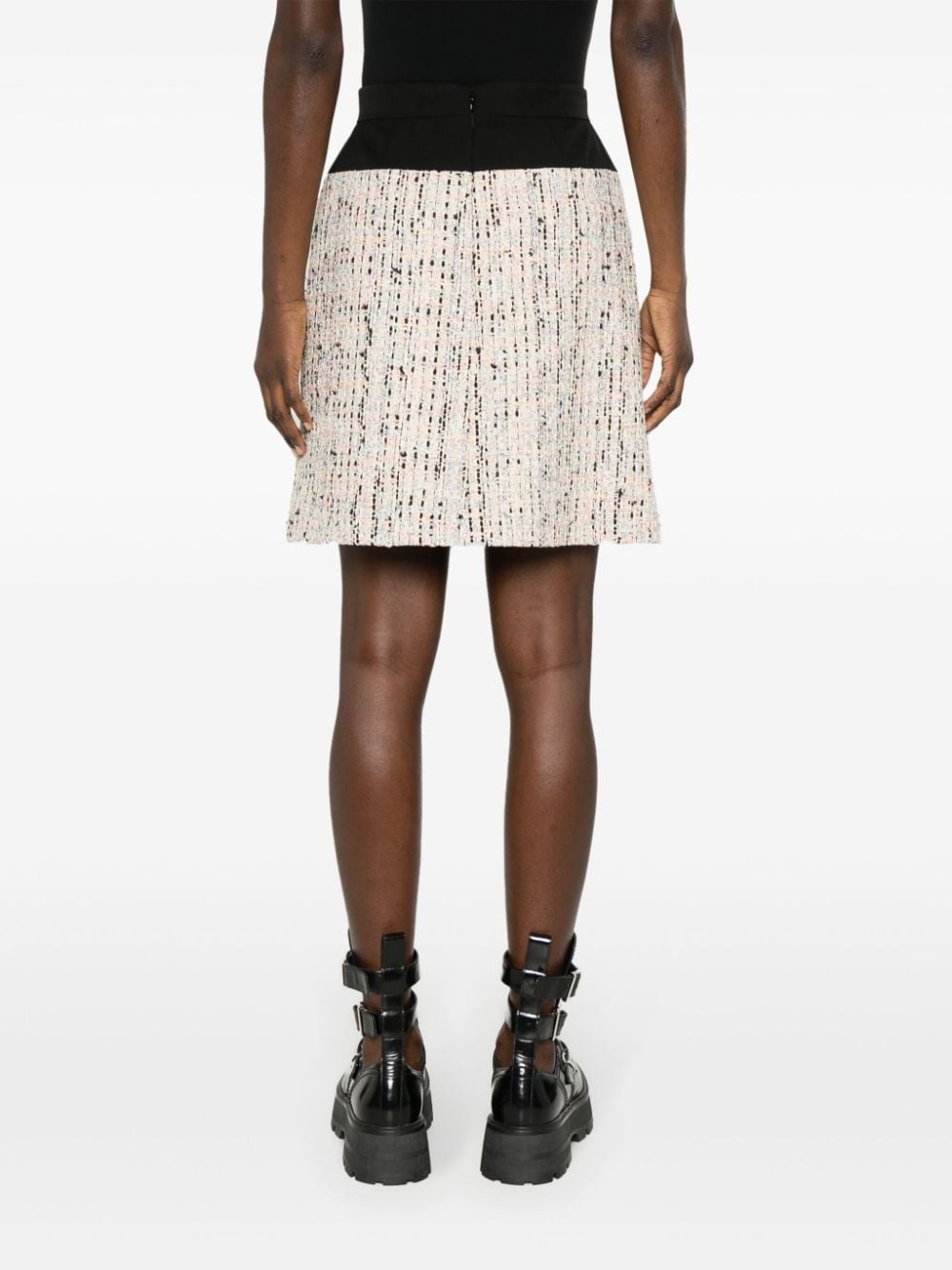 Hybrid Tweed mini skirt - 4