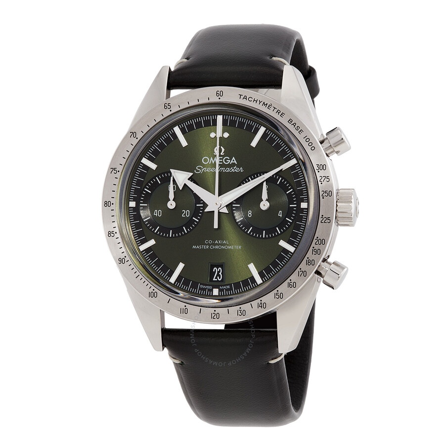 Pre-owned Omega Speedmaster Chronograph Green Dial Men's Watch 332.12.41.51.10.001 - 1