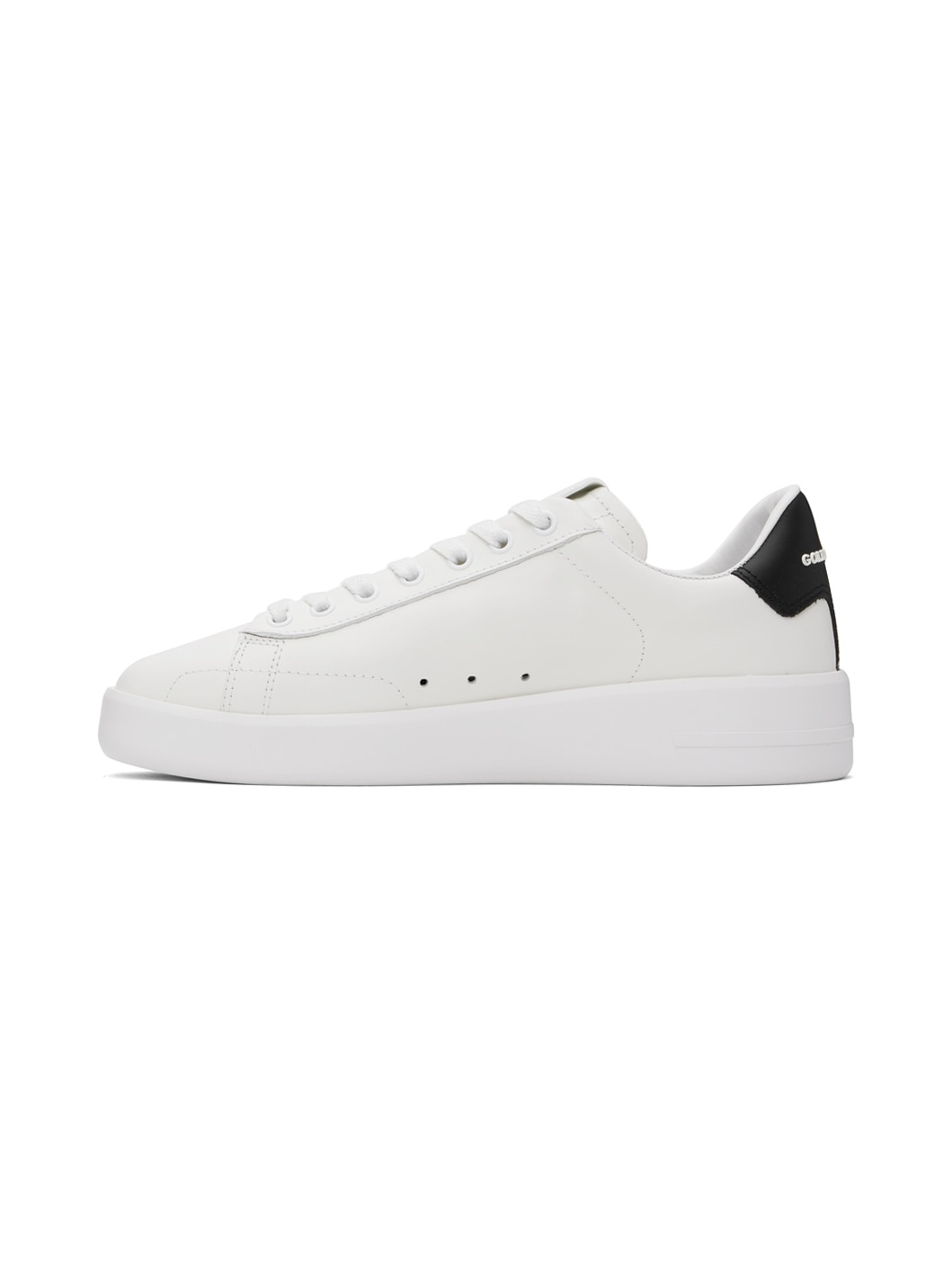 White & Black Purestar Bio-Based Sneakers - 3