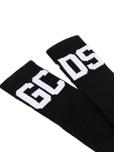 GCDS ribbed socks with jacquard logo outlook
