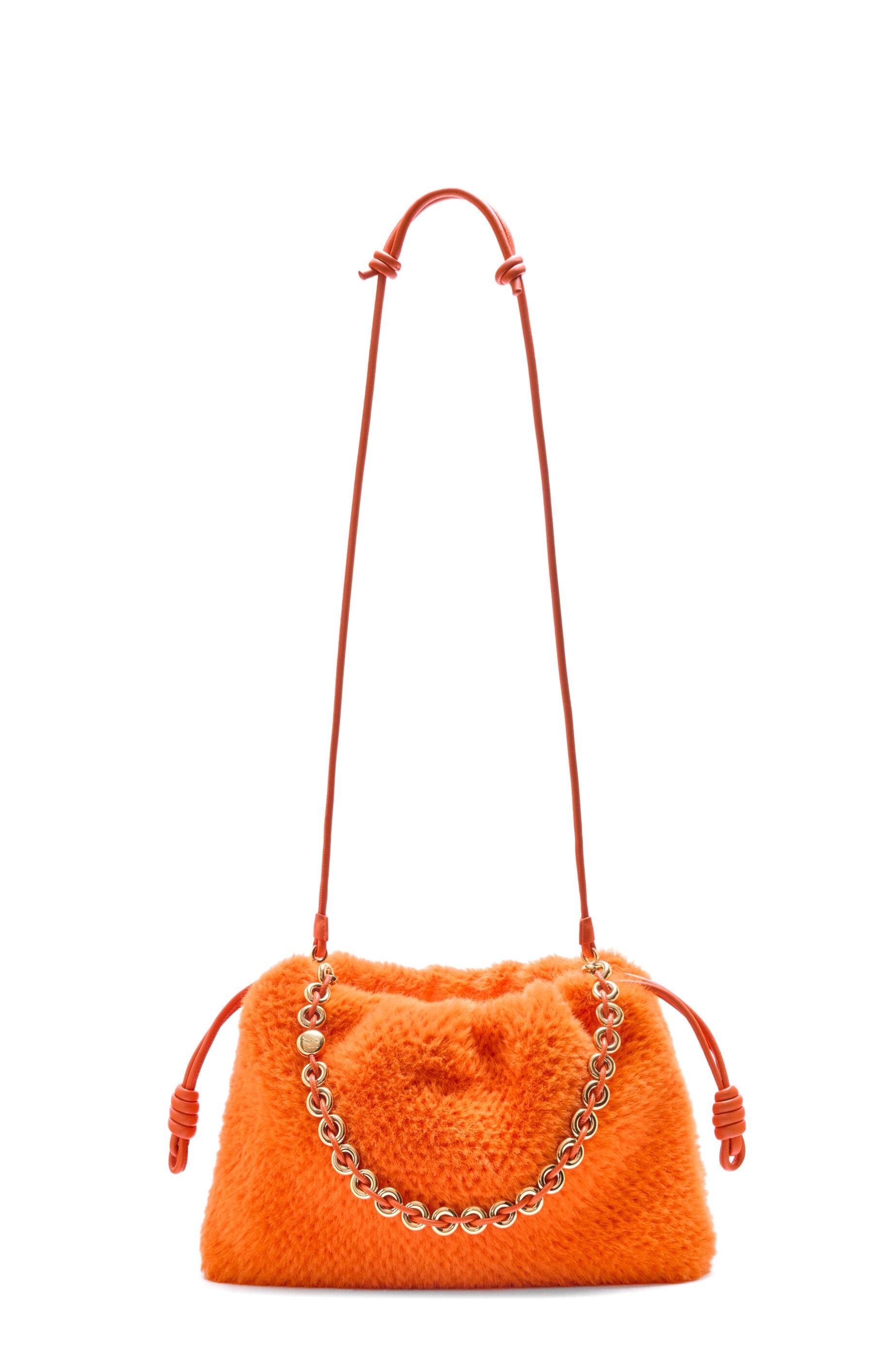 Large Flamenco purse in knit - 8