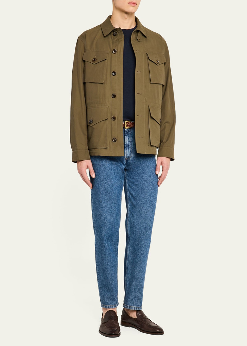 Ralph Lauren Men's Twill Four-Pocket Jacket outlook