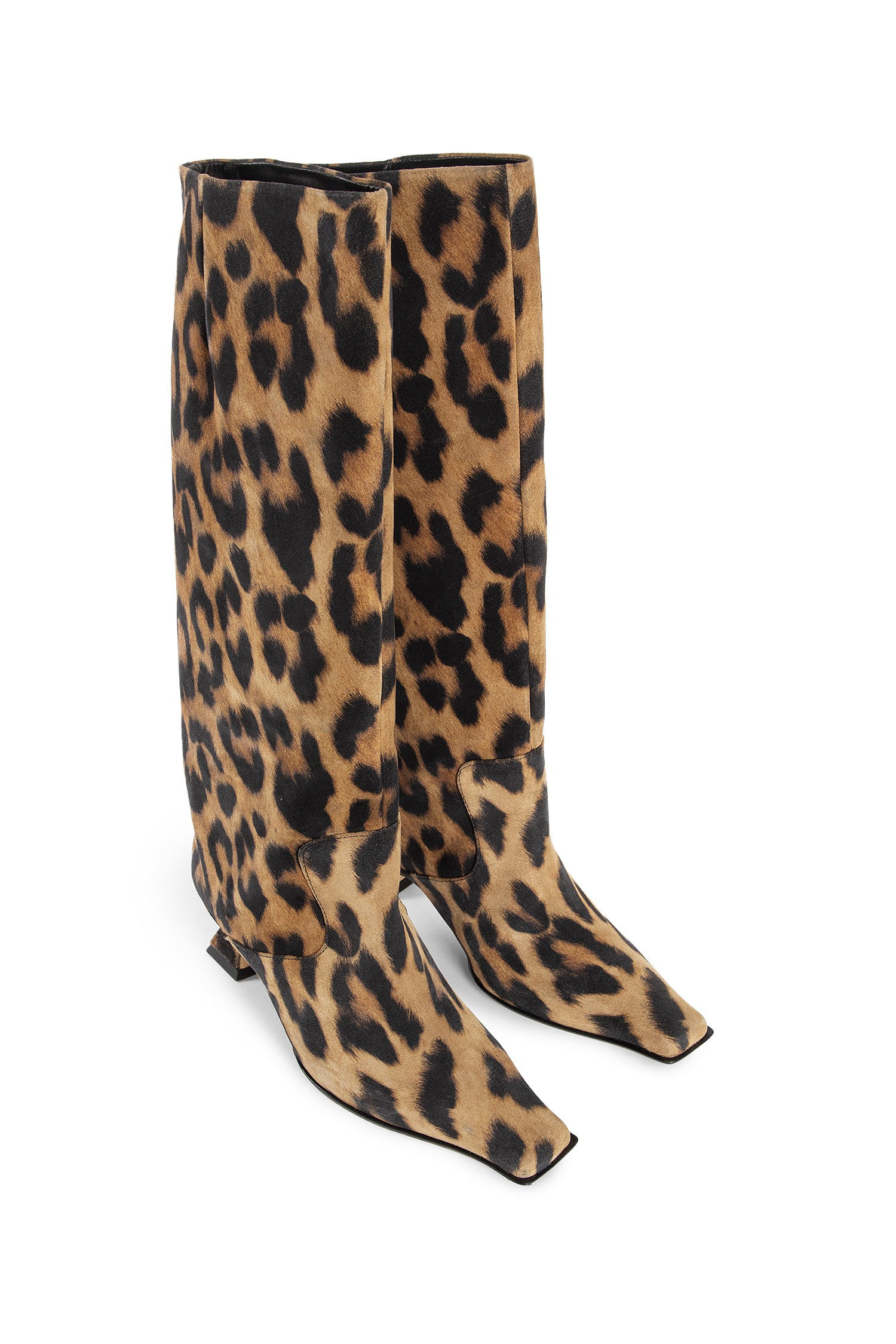 Effie Animal Print Tall Boots - 6