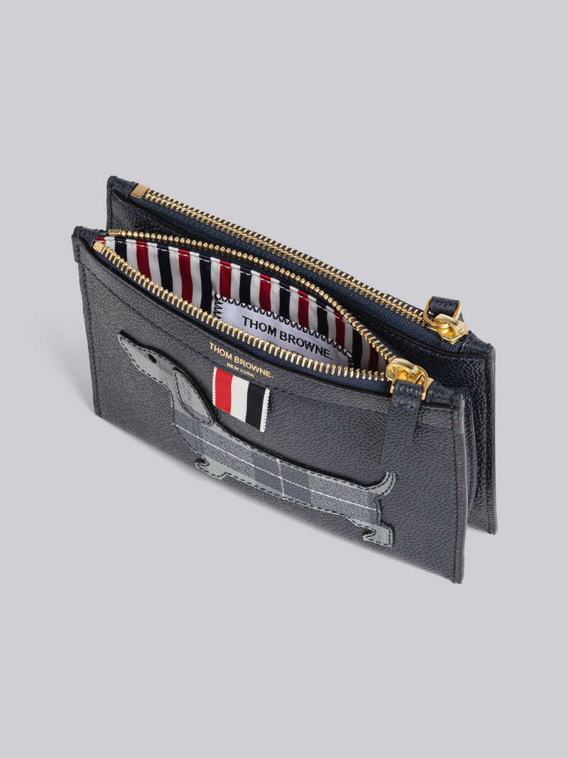 Pebble Grain Hector Double Document Holder Crossbody 5