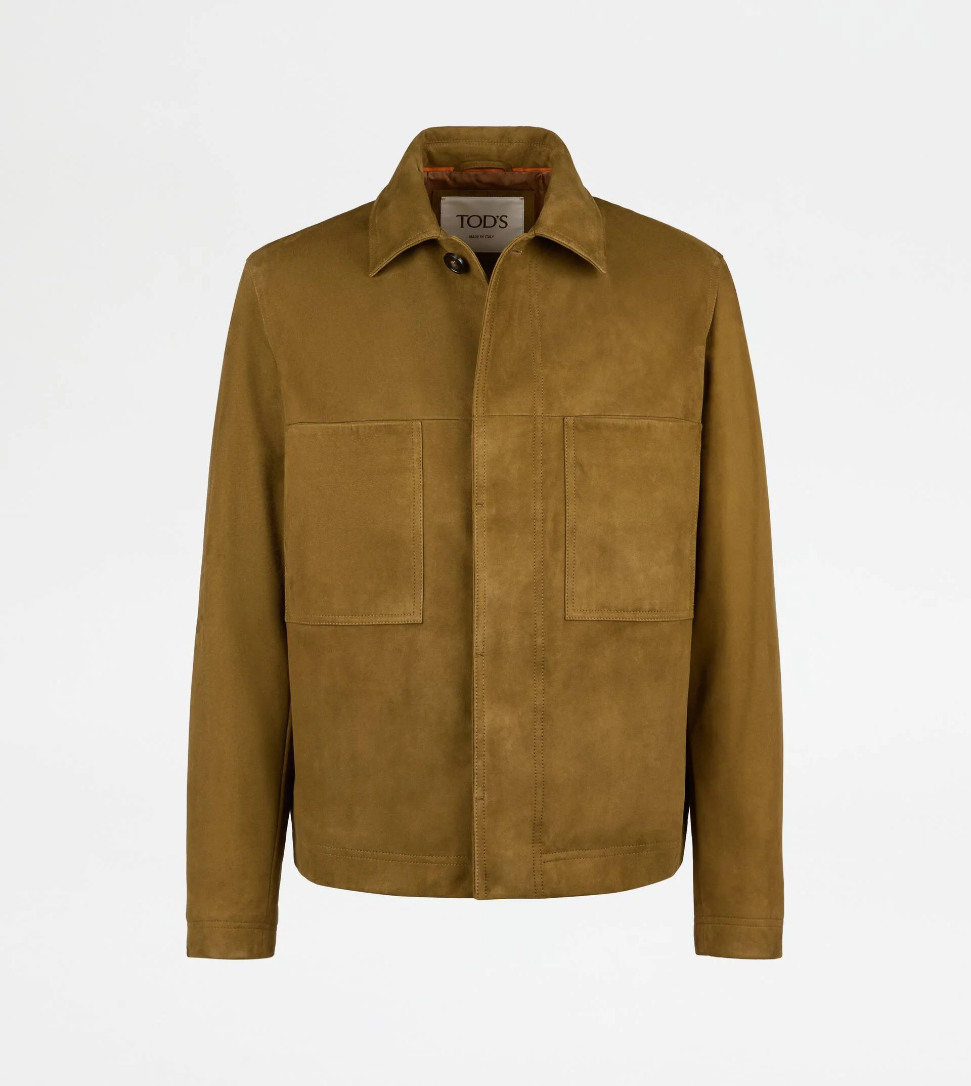 JACKET IN PASHMY SUEDE - 1