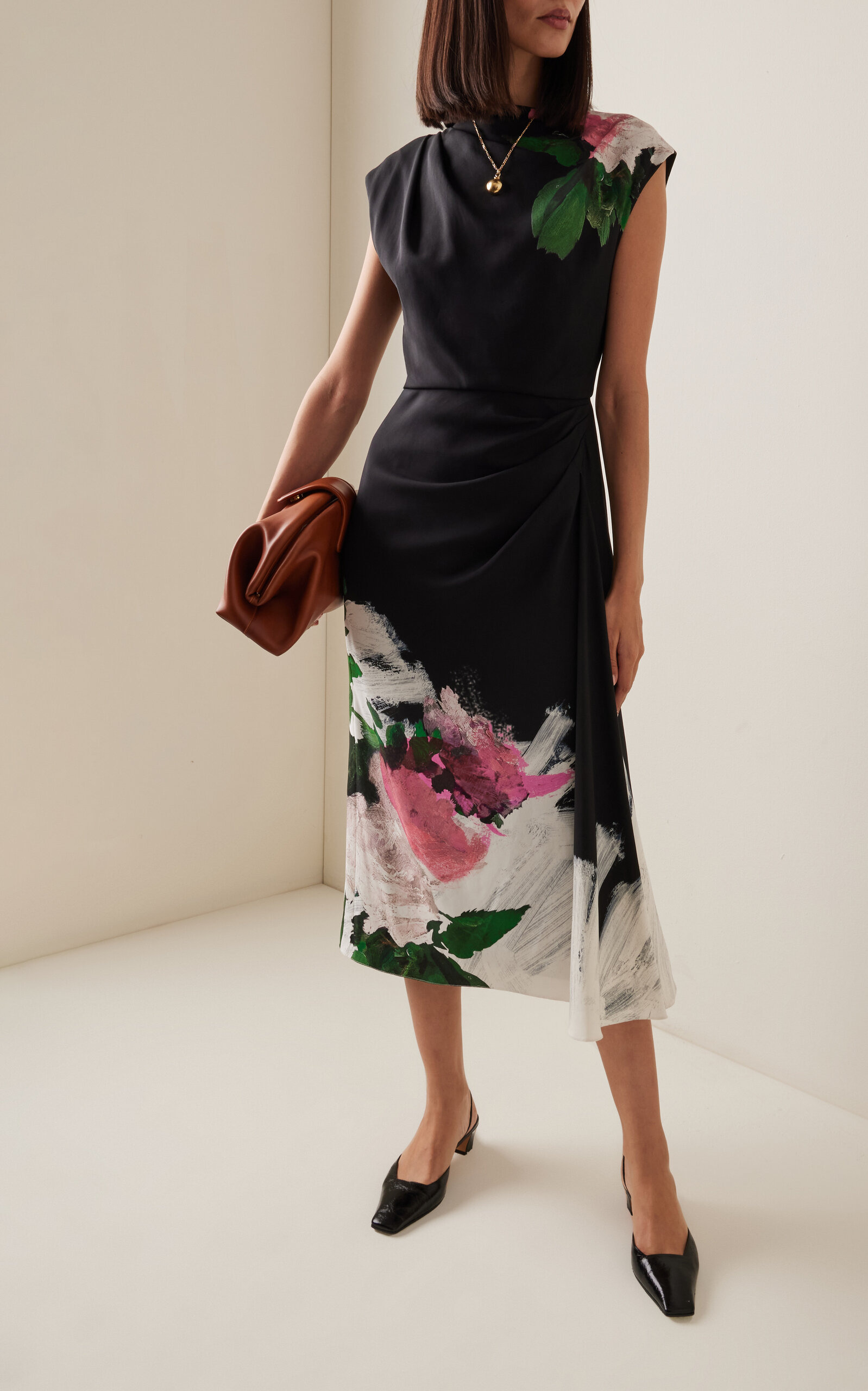Printed Midi Dress multi - 2