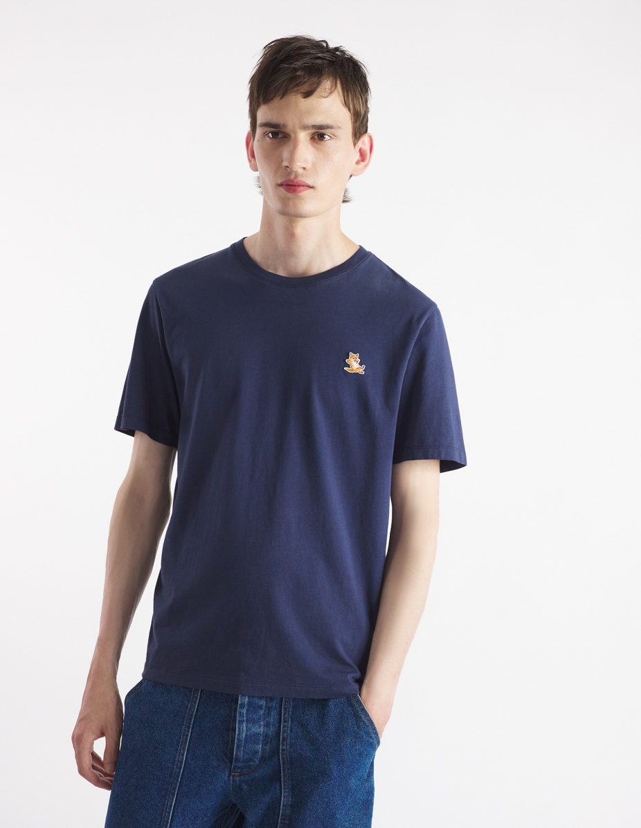 CHILLAX FOX PATCH REGULAR TEE-SHIRT - 4