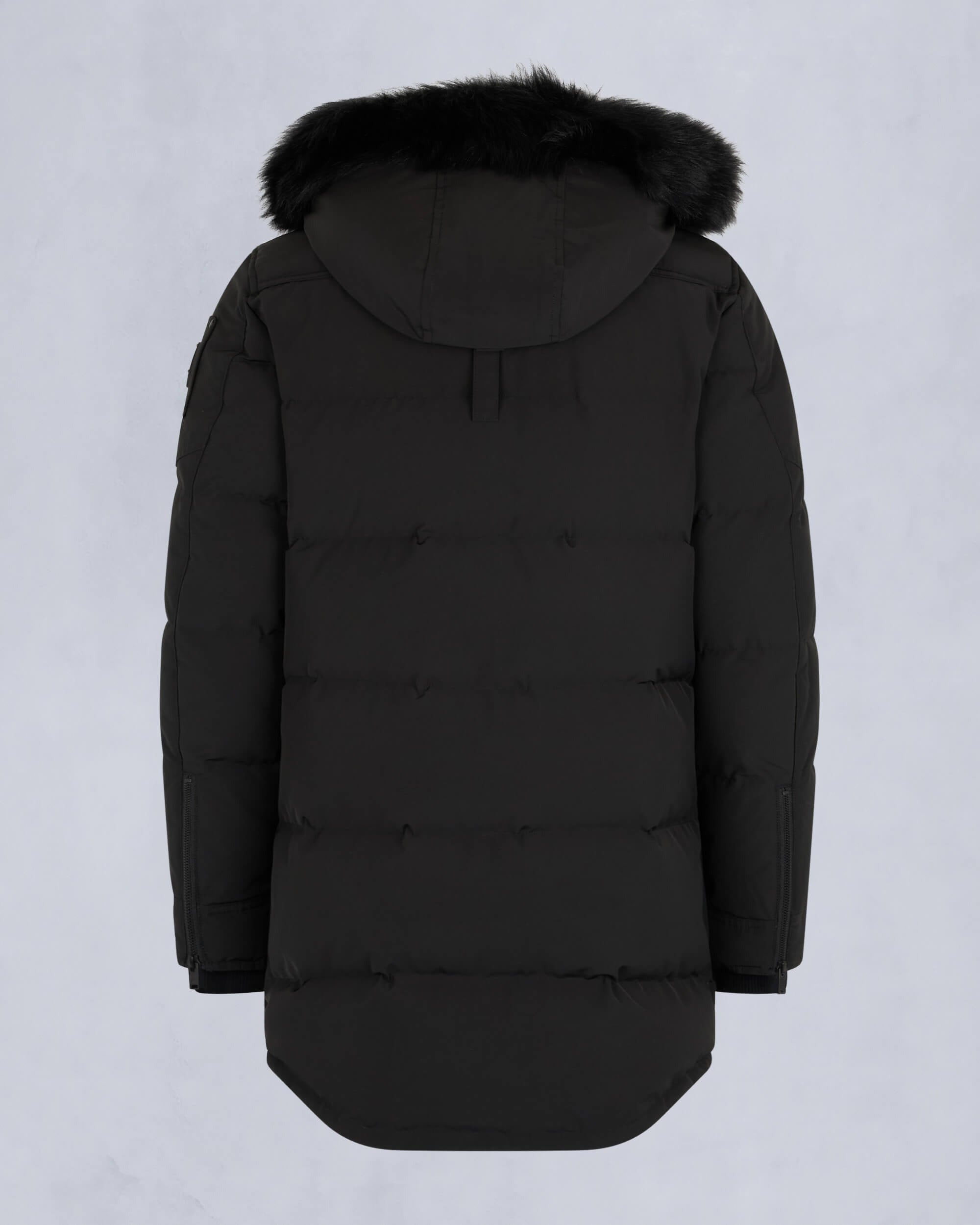 ONYX SHEARLING BIG RIDGE PARKA - 6