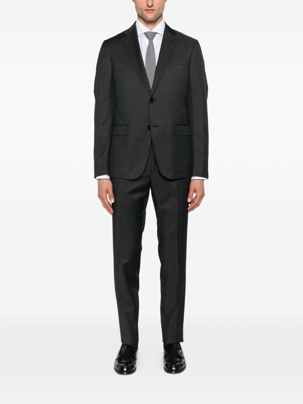 three-button suit - 2