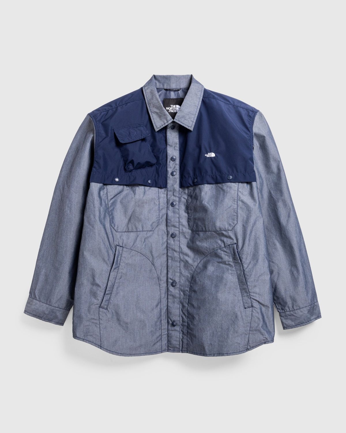 The North Face – Denim LS Shirt Light Indigo Denim Wash - 1