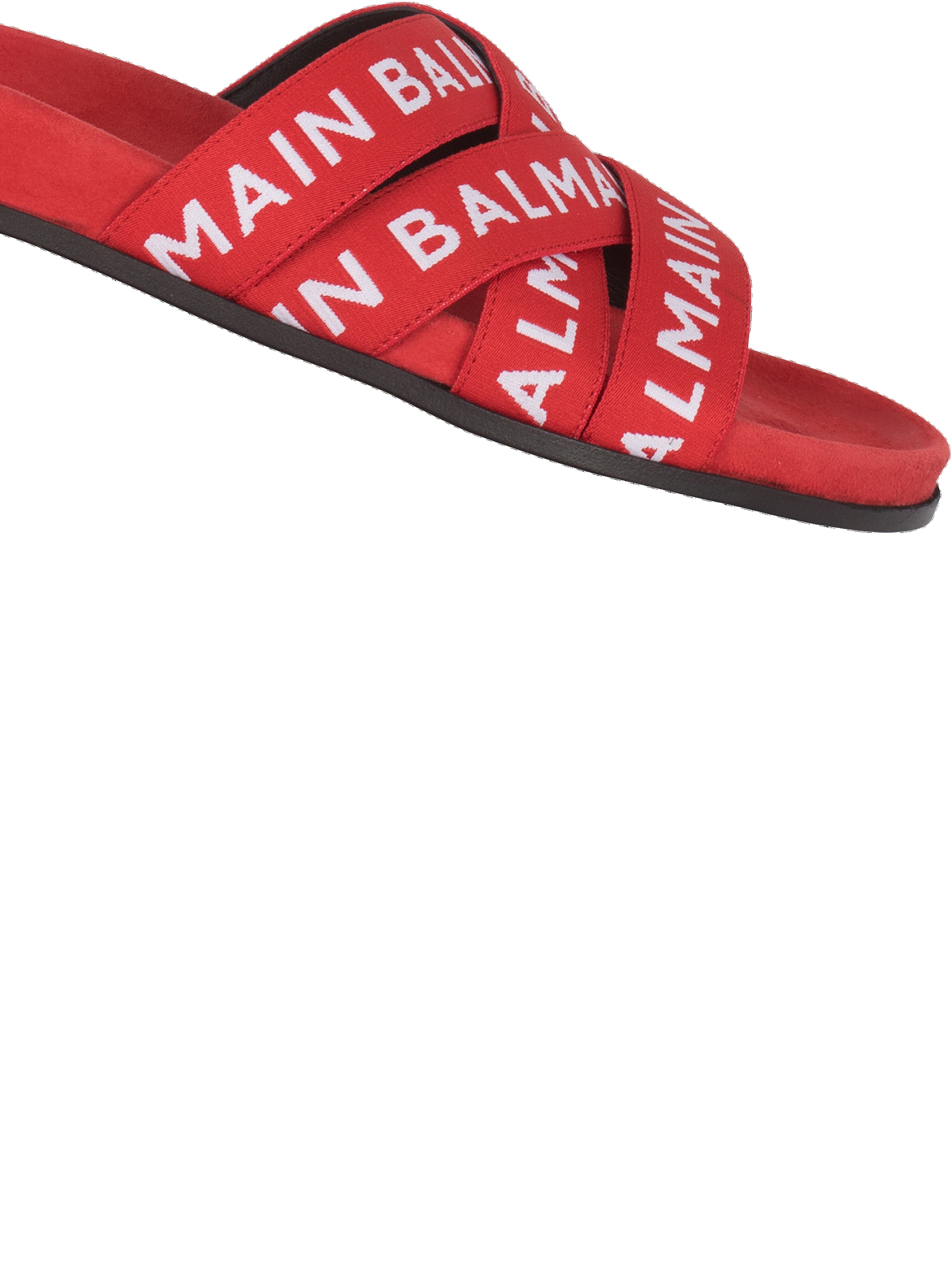 HIGH SUMMER CAPSULE - Union flip flops with Balmain logo print - 5