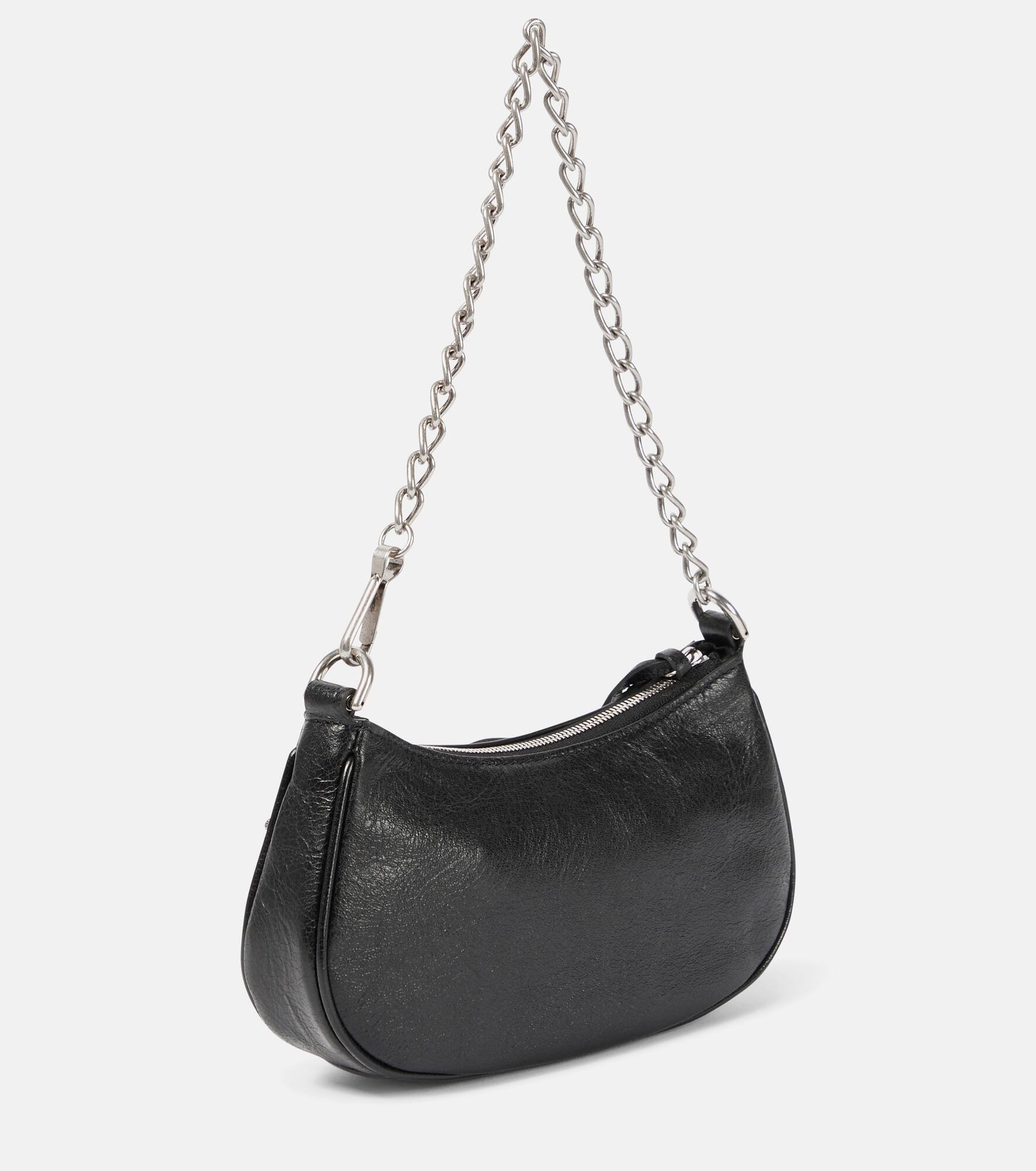 Le Cagole Mini leather shoulder bag - 4