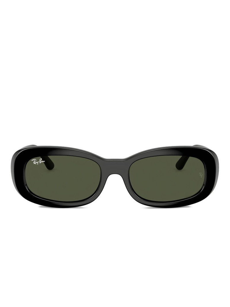 oval-frame sunglasses 1