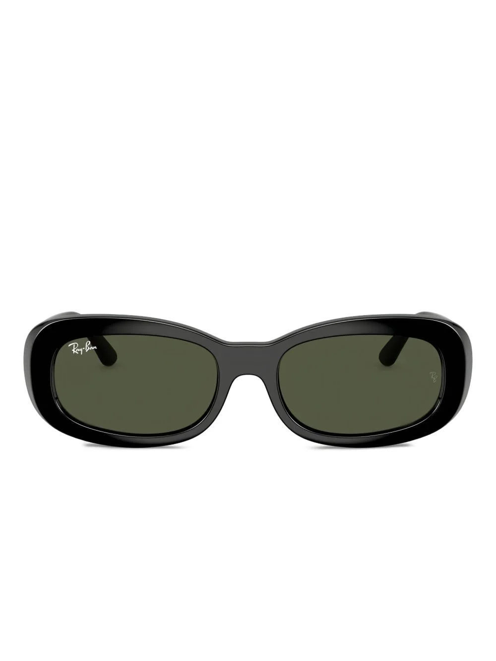 oval-frame sunglasses - 1
