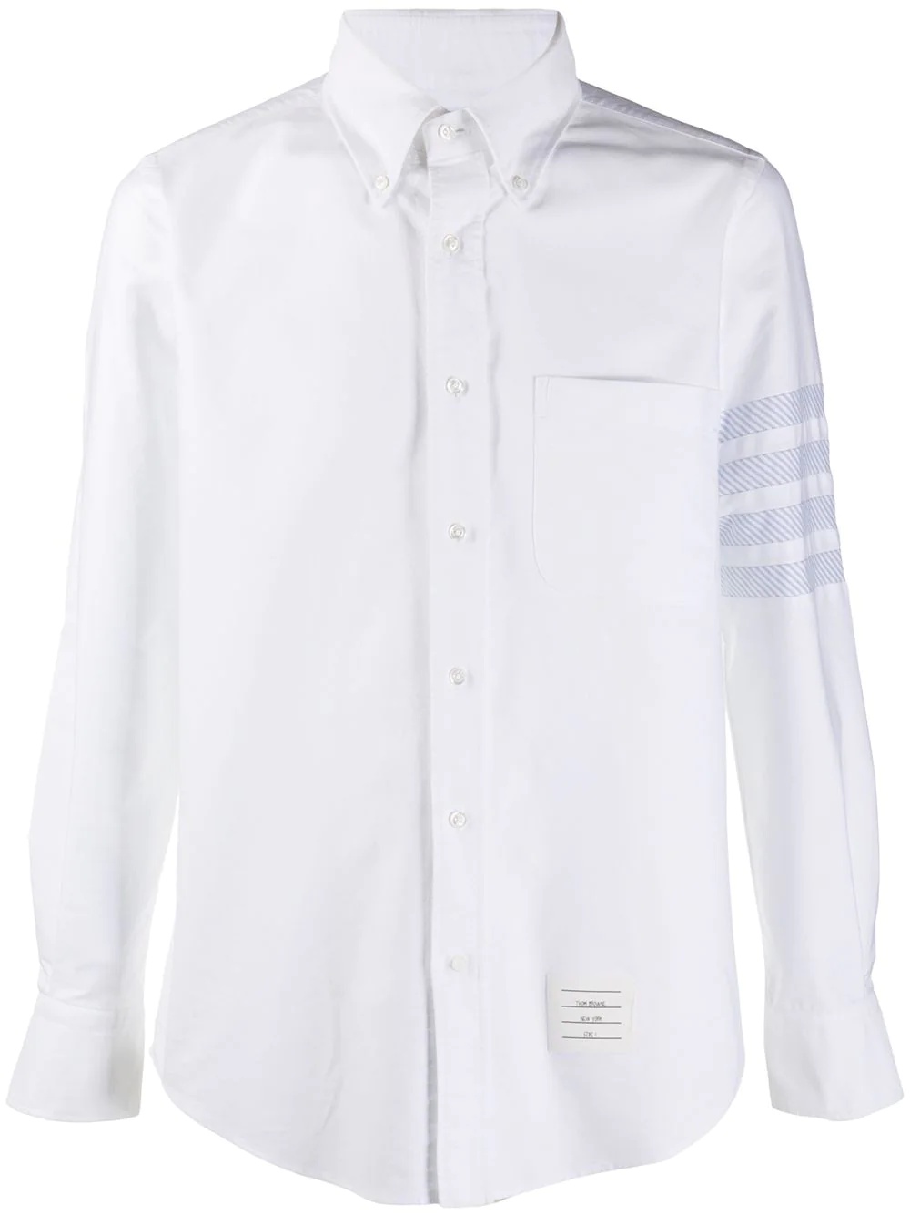 4-Bar straight-fit Oxford shirt - 1