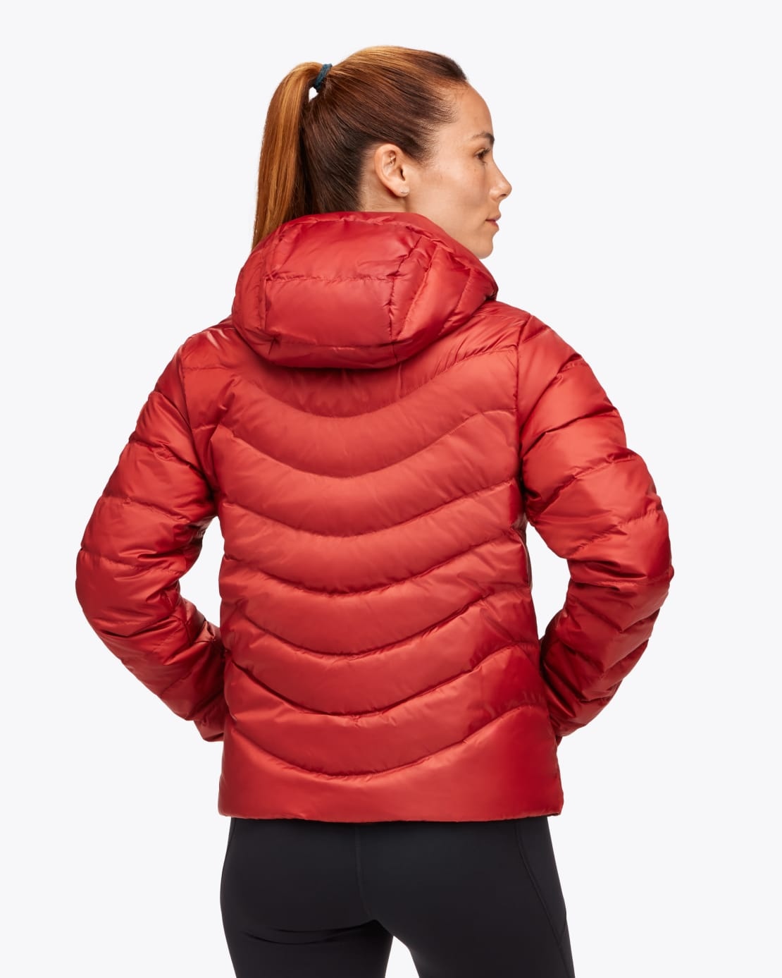 Women's Hooded Down Jacket - 2