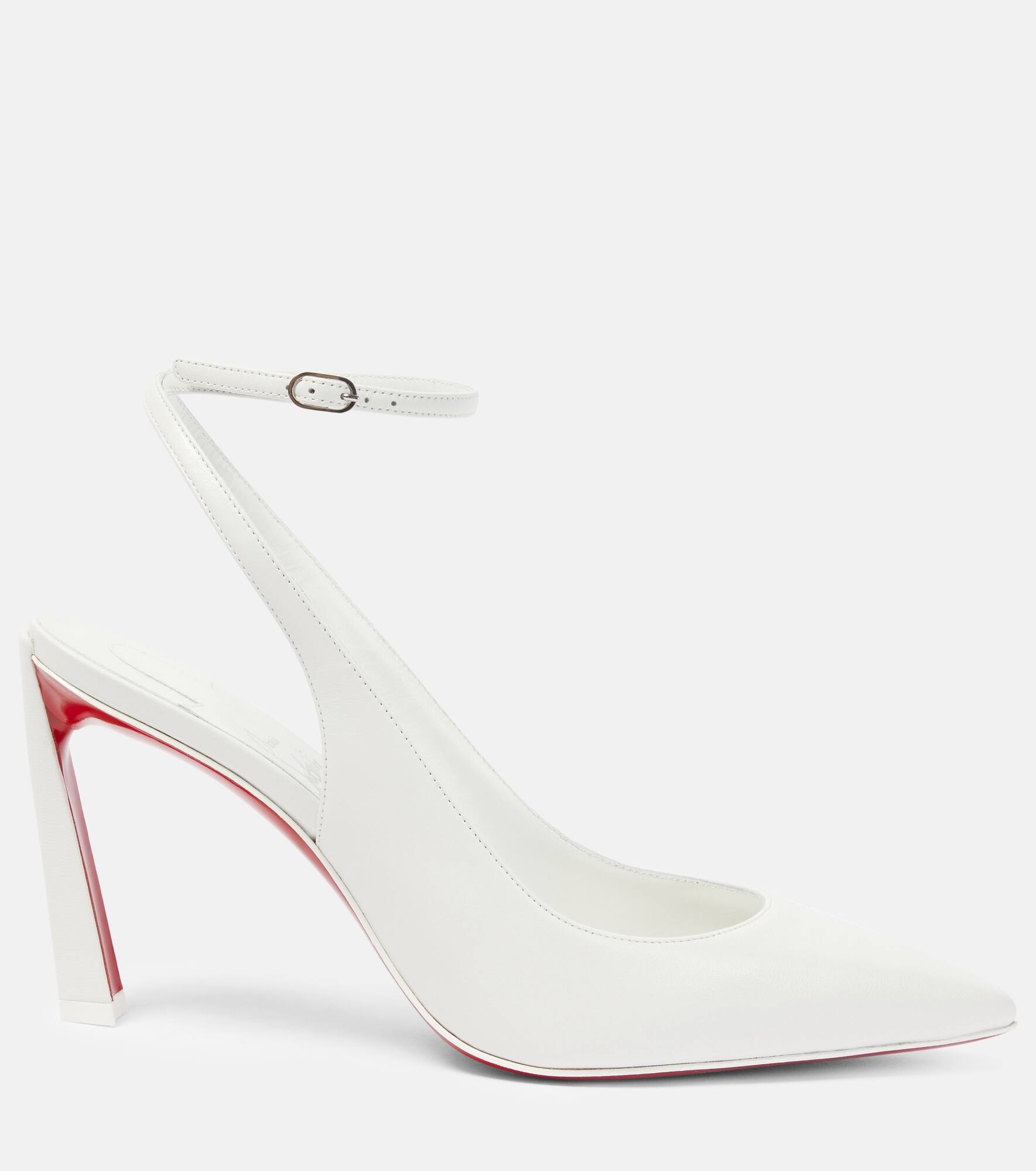 Condora 85 leather slingback pumps - 6