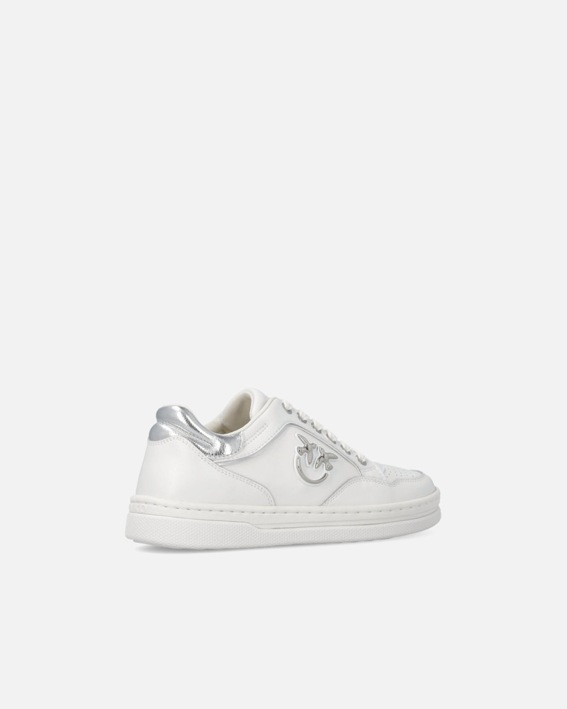 LEATHER SNEAKERS WITH LOVE BIRDS LOGO 3