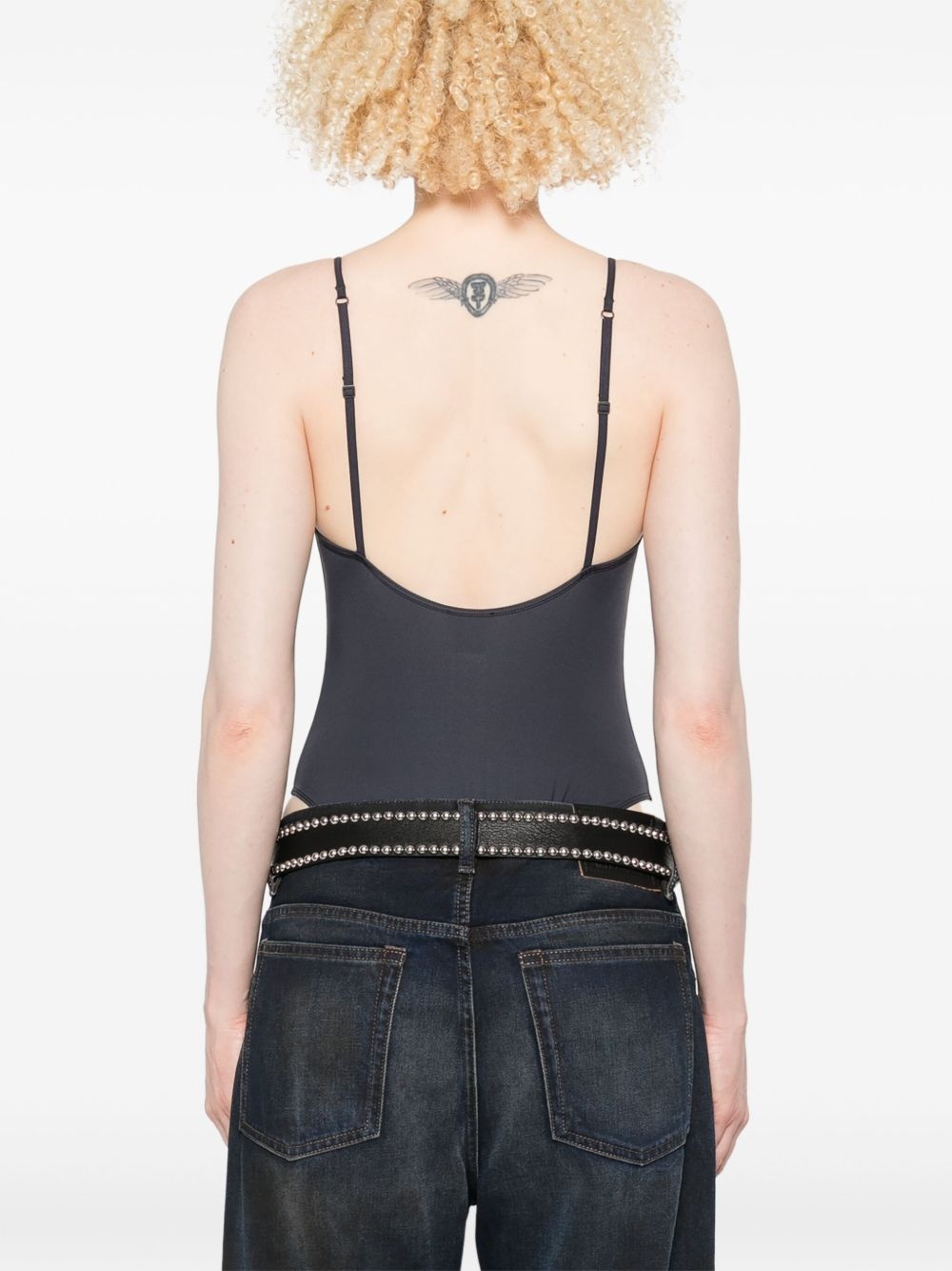 stretch-design bodysuit - 4