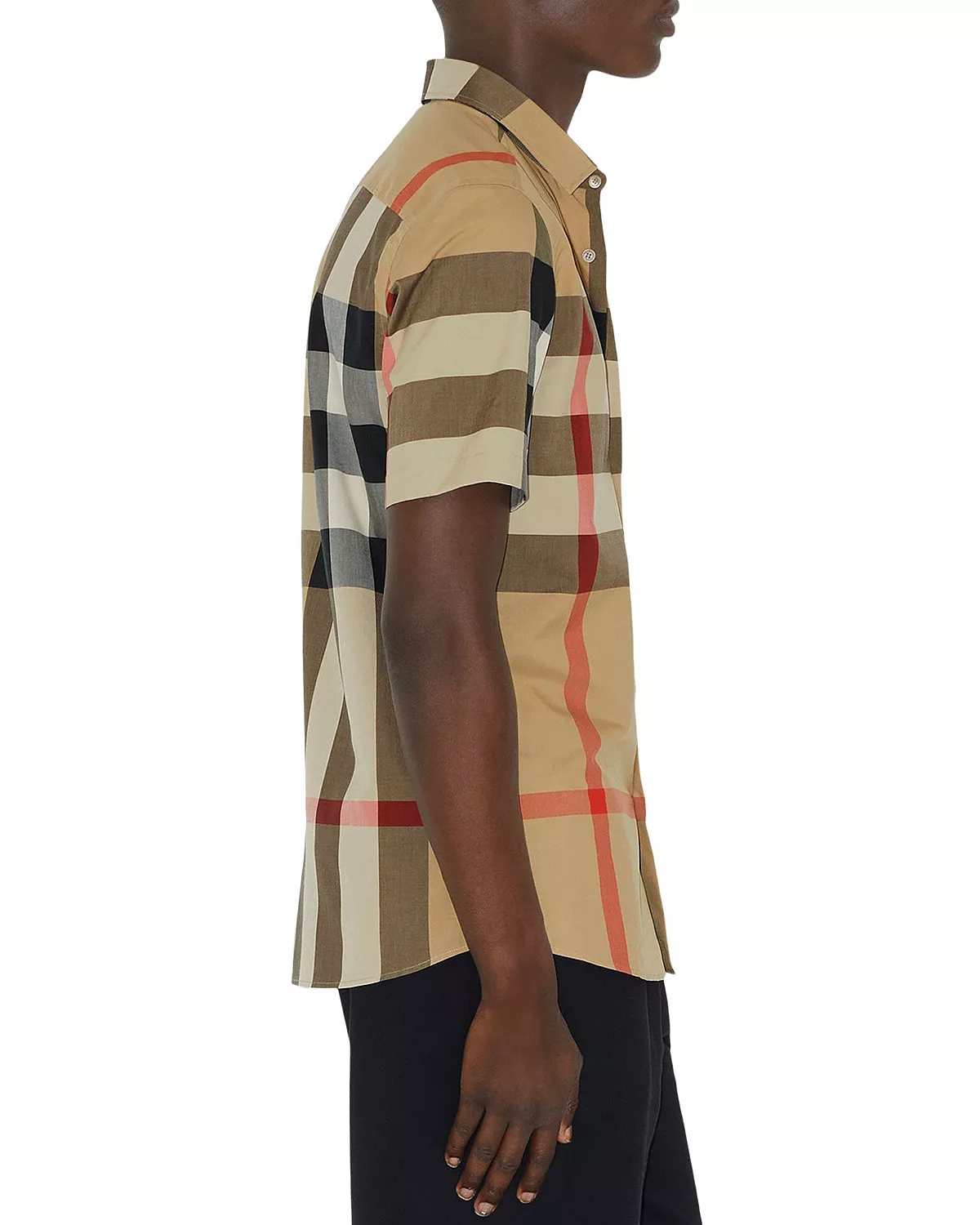 Summerton Cotton Poplin Check Slim Fit Button Down Shirt - 6