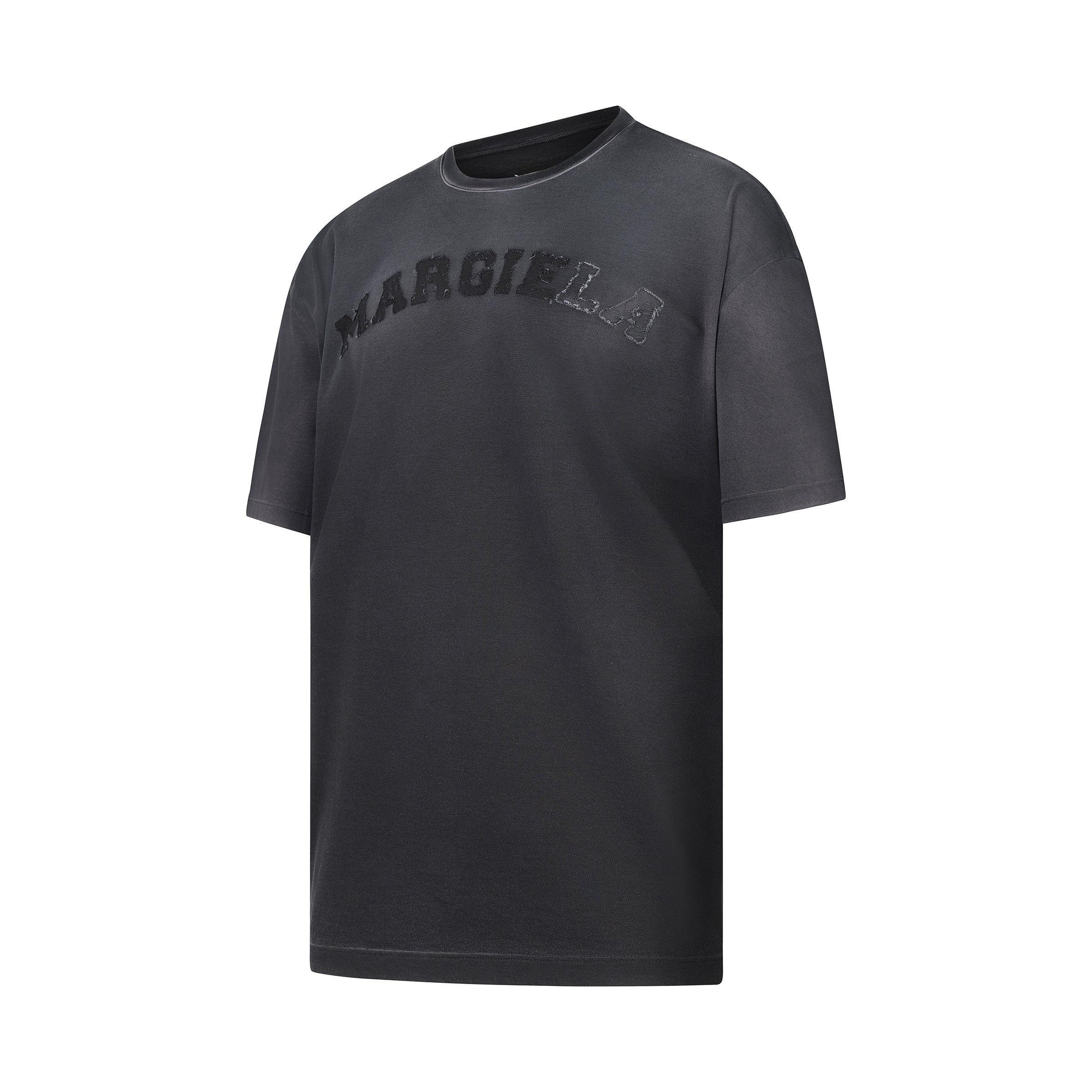 Memory Logo T-Shirt in Washed Dark Grey - 2