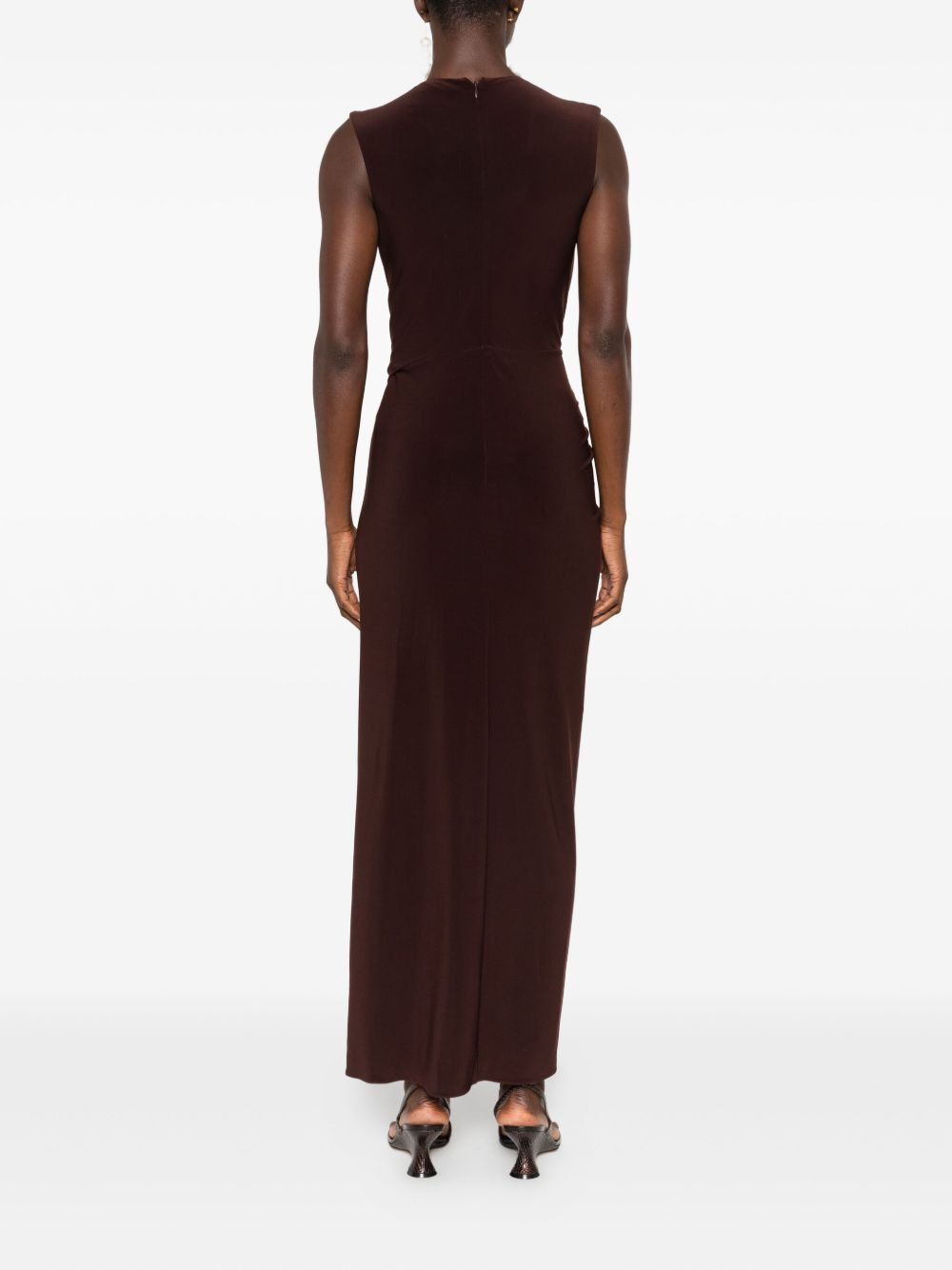 Serena V-neck dress - 4