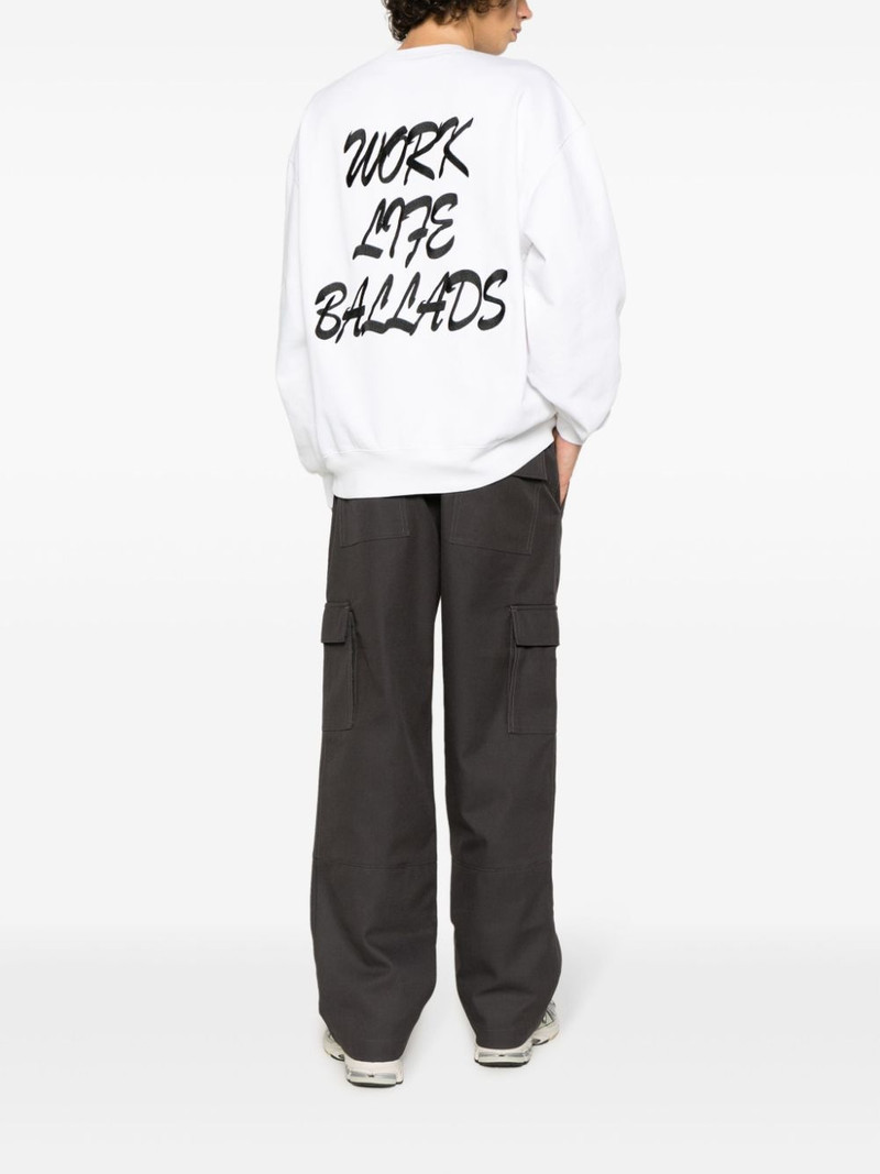 Carhartt Work Varsity jersey sweatshirt outlook