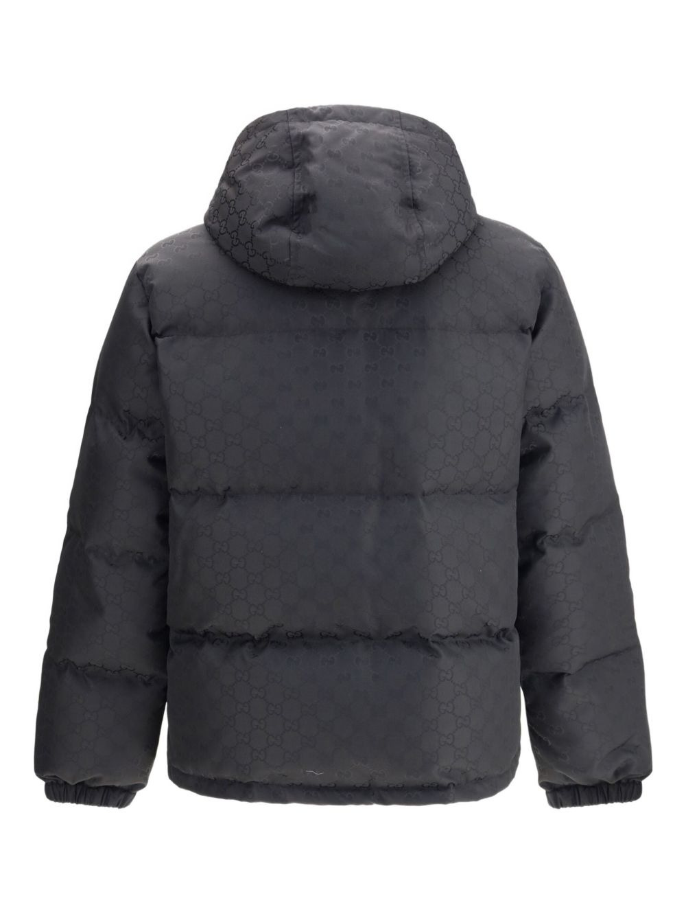 monogram quilted puffer jacket - 2