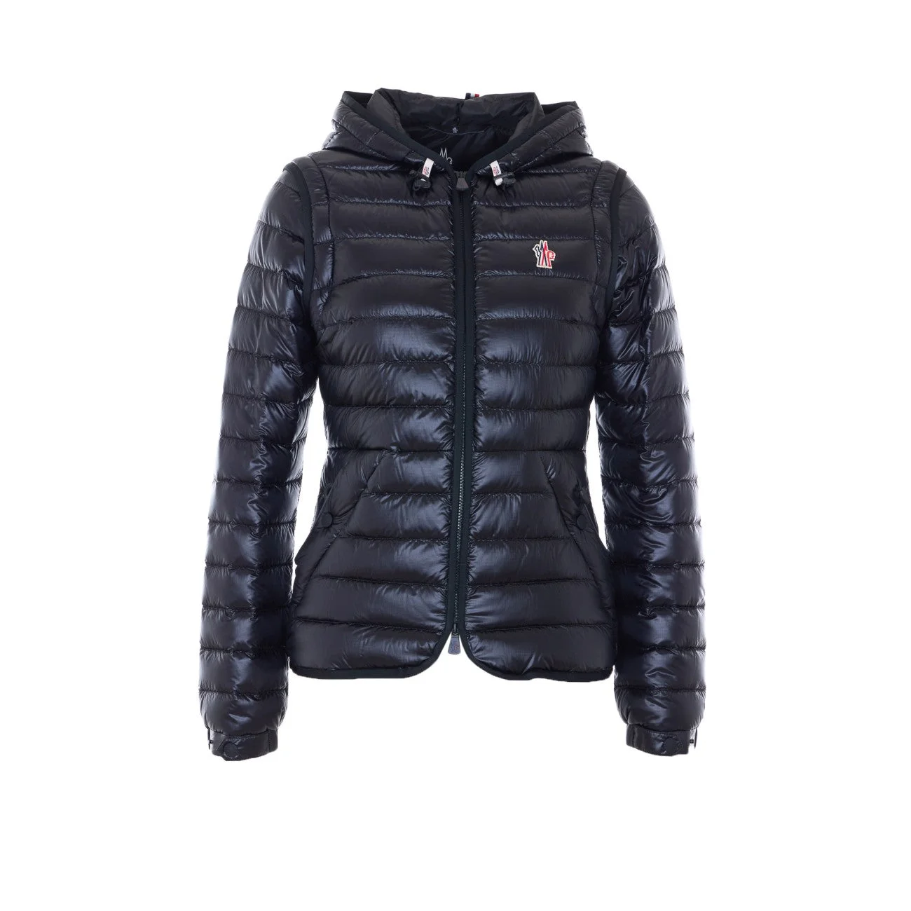 Moncler Grenoble Women Karuras Short Down Jacket With 2-In-1 Hood - 1