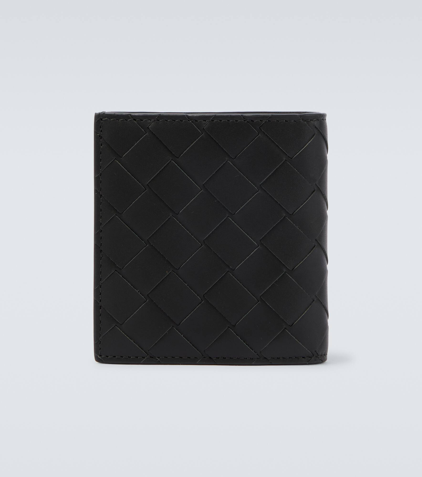 Intrecciato leather wallet - 3