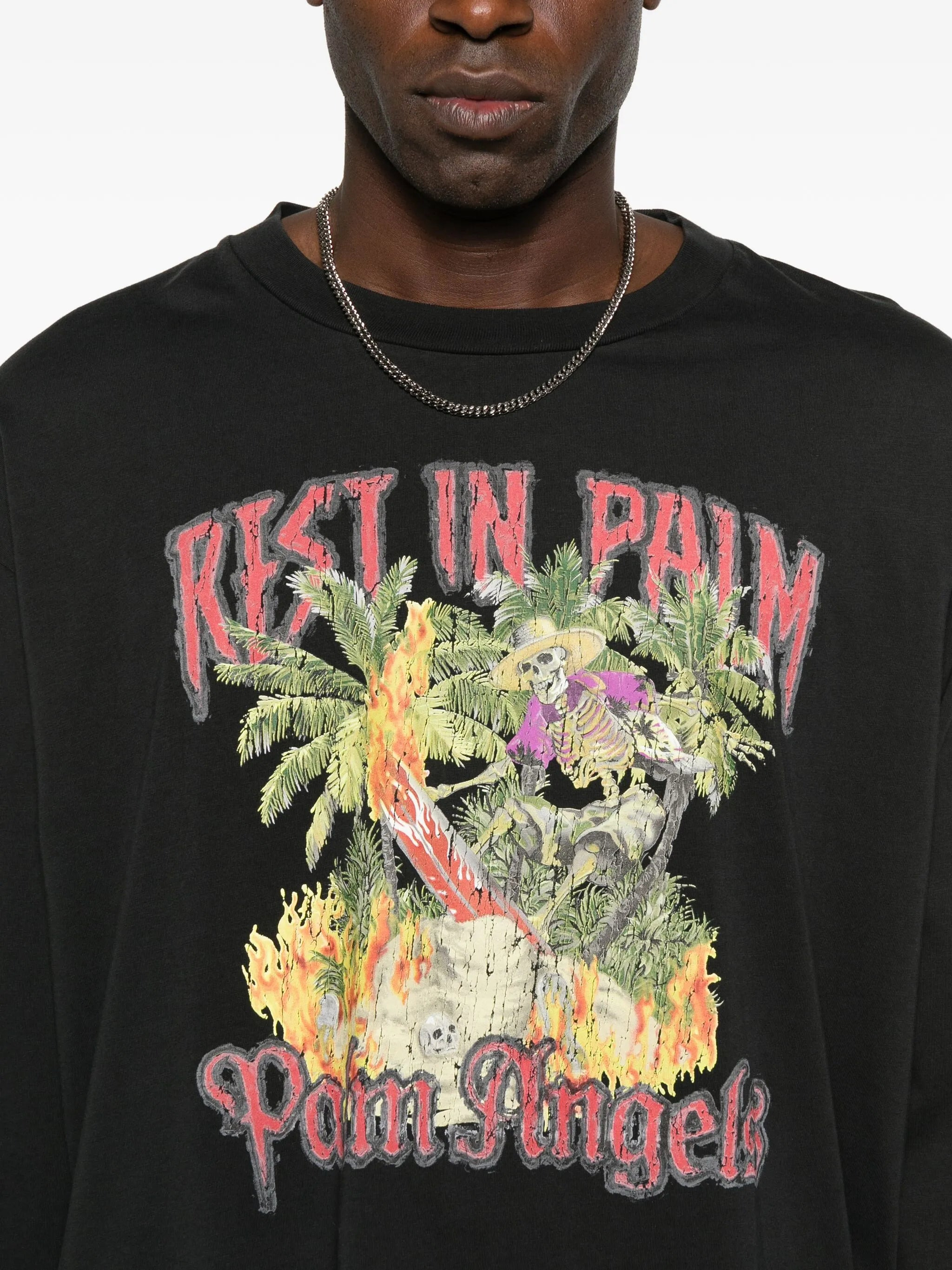 Palm Angels Printed T-shirt - 3