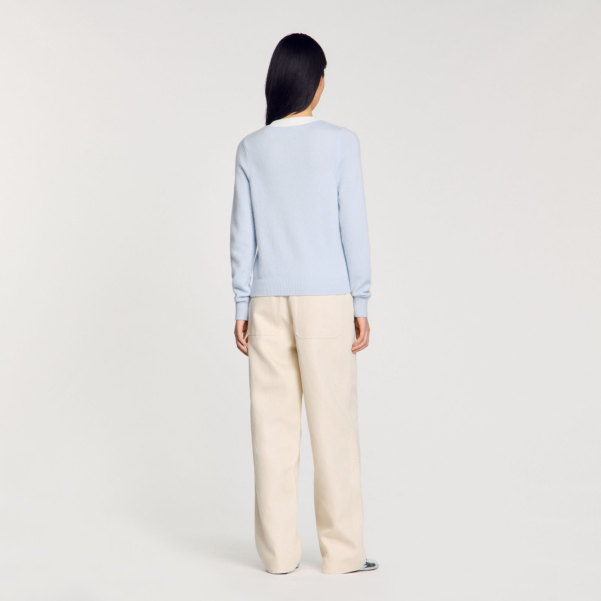 WOOL AND CASHMERE SWEATER - 5