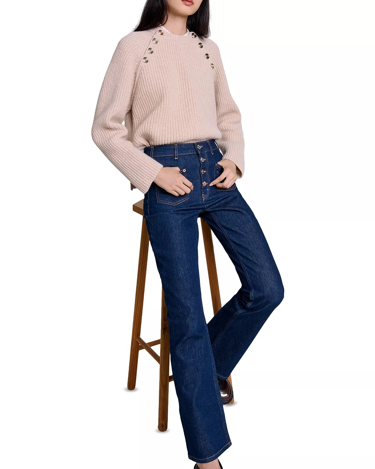 Passionbrut Straight Leg Jeans in Dark Blue - 8