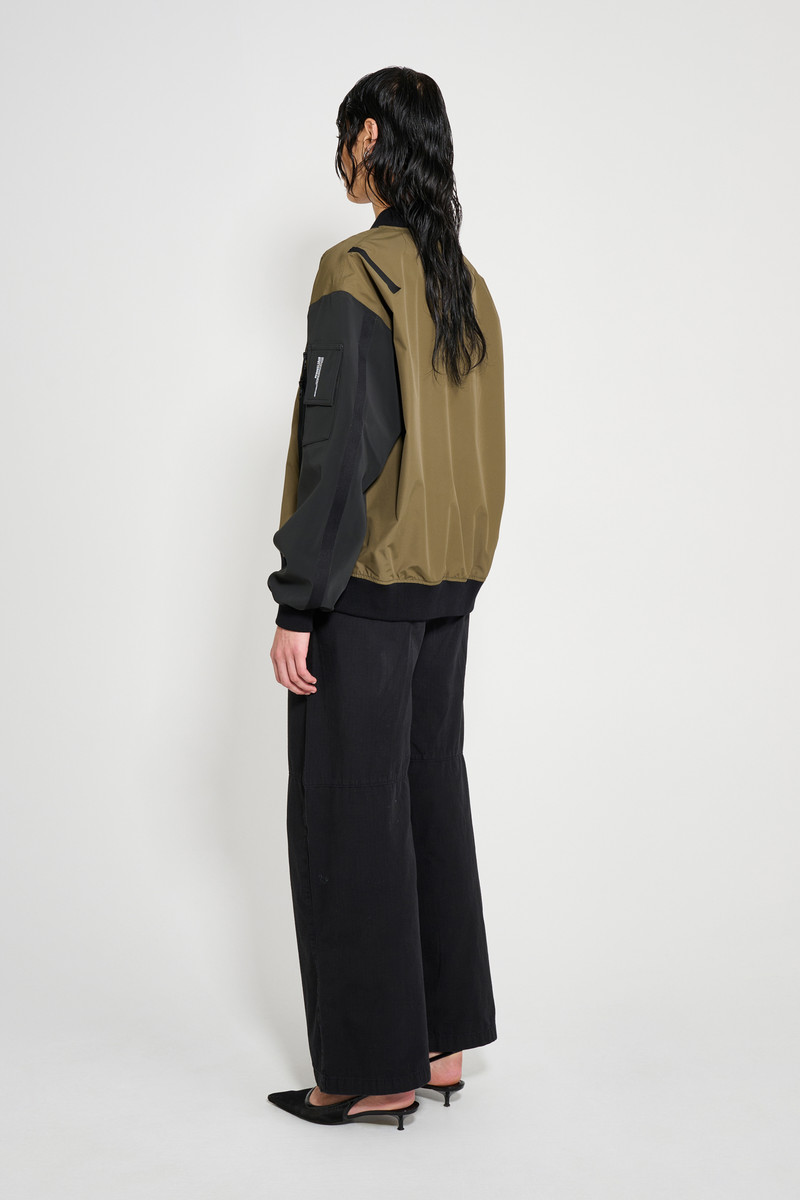 Bredsand Zip Bomber Jacket Green 4