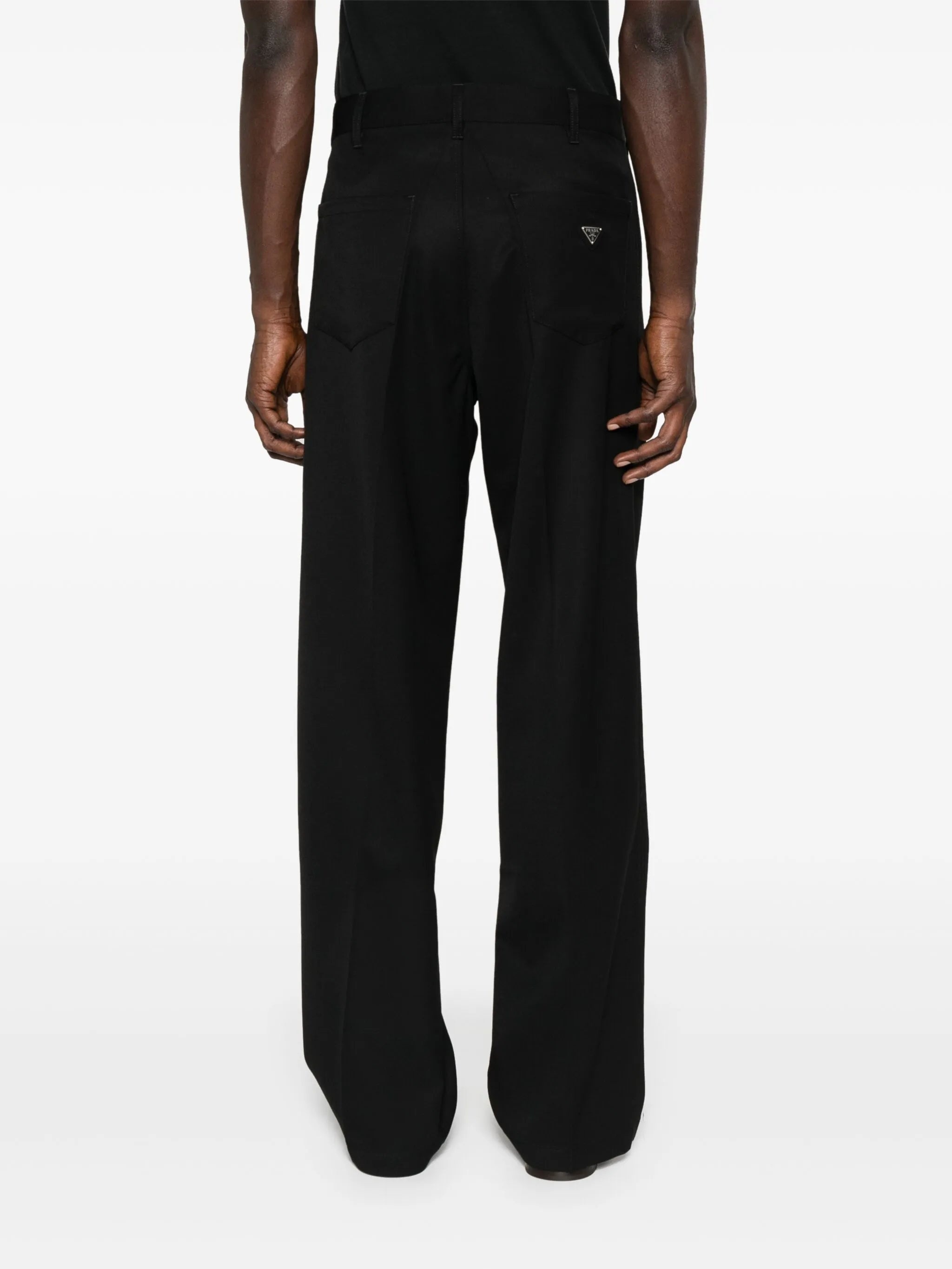 Prada Triangle-logo Trousers - 3