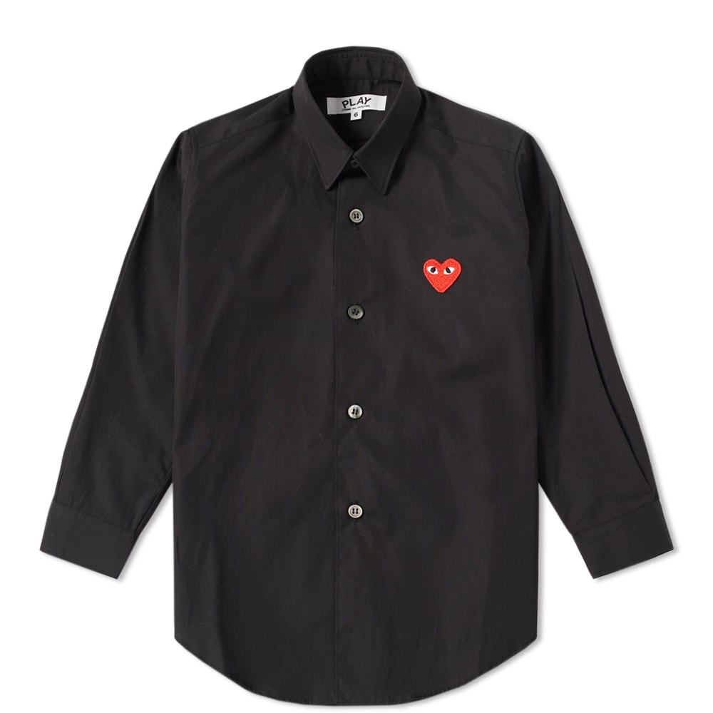 Comme des Garcons Play Kids Red Heart Shirt - 1