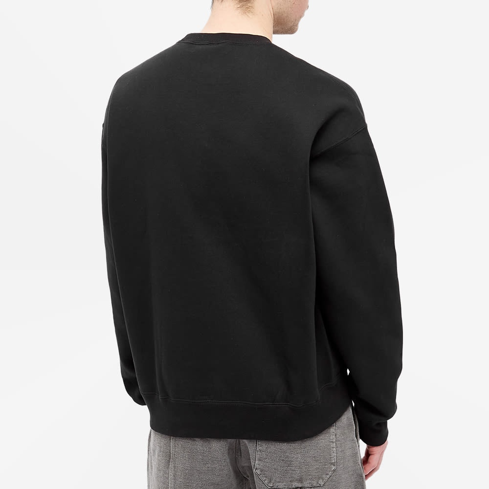 Nike Solo Swoosh Fleece Solid Color Logo Embroidered Long Sleeves Unisex Black CV0554-010 - 3