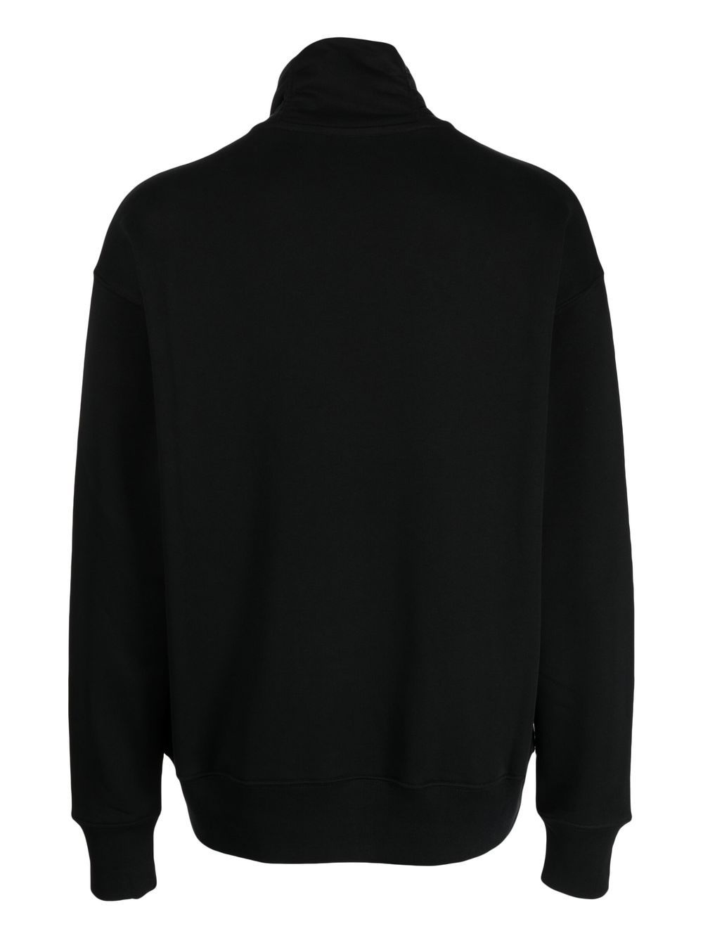 graphic-print half-zip jumper - 2