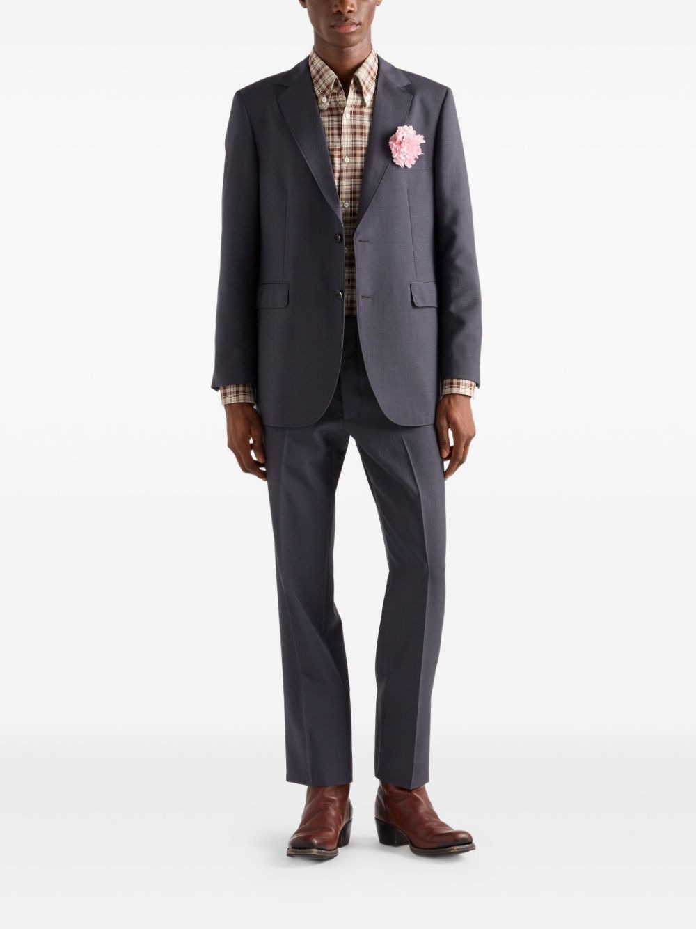 wool blazer - 2