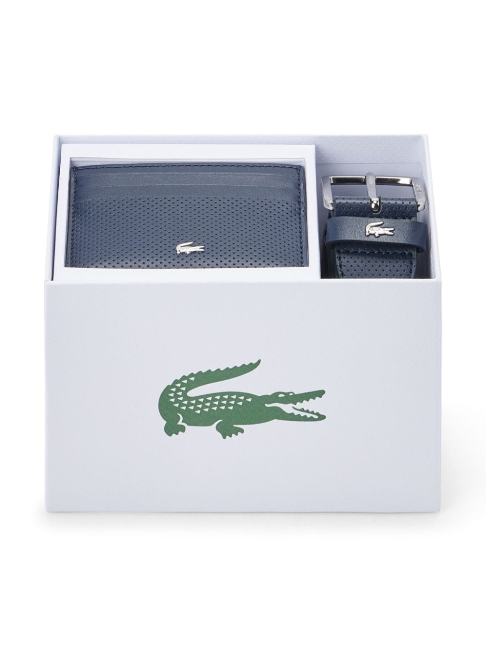 leather belt and cardholder set - 8
