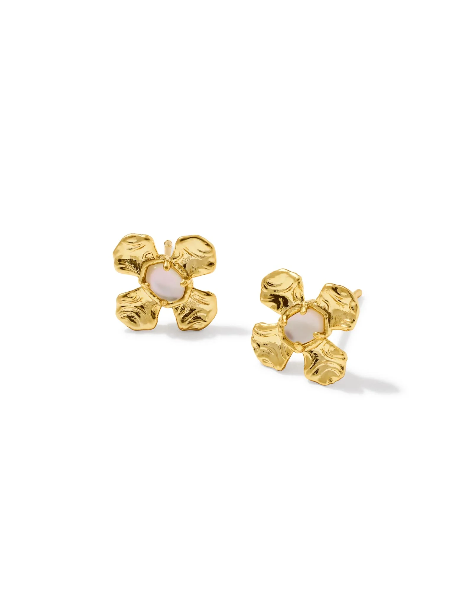 Leanne Gold Stud Earrings - 1