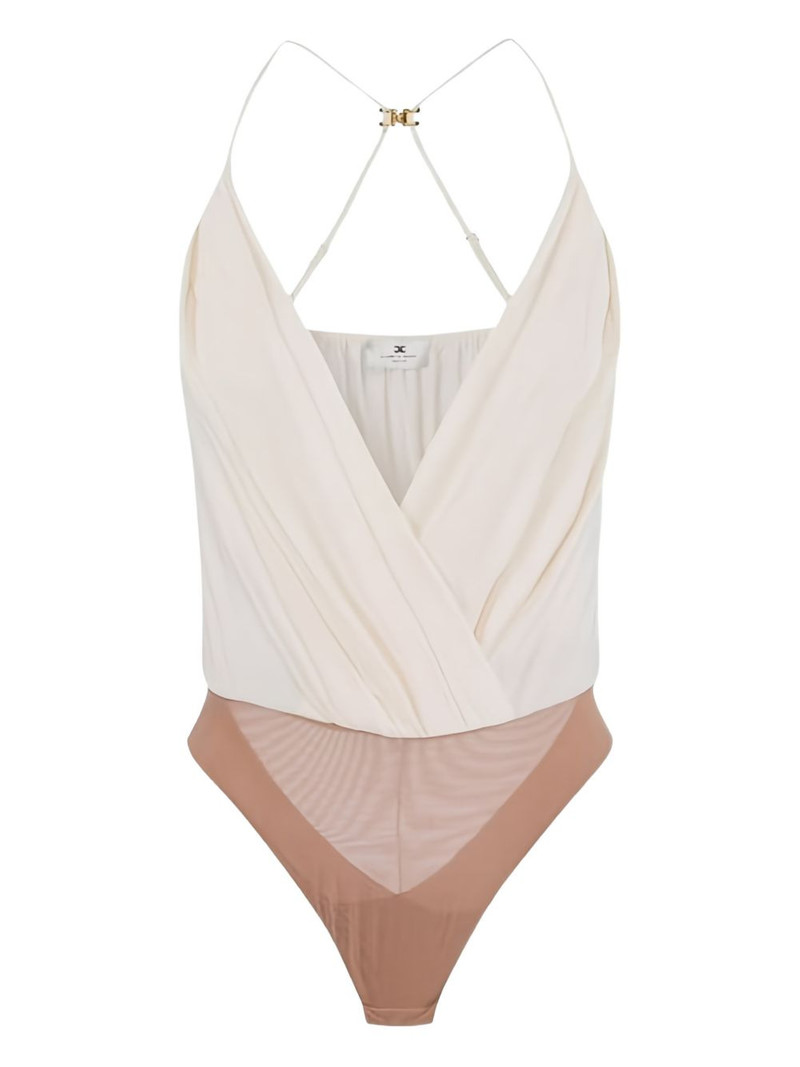 V-neck draped body 1