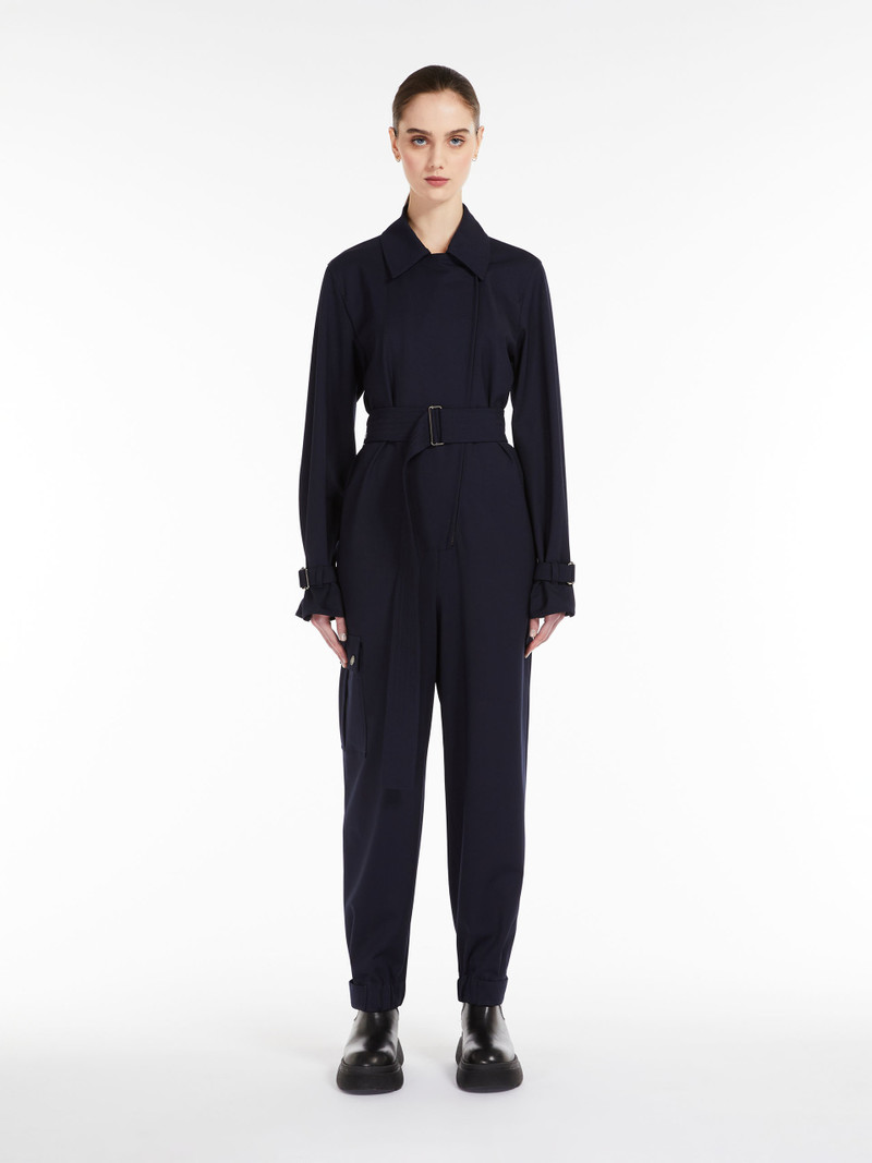 DRAVA Wool gabardine jumpsuit 3